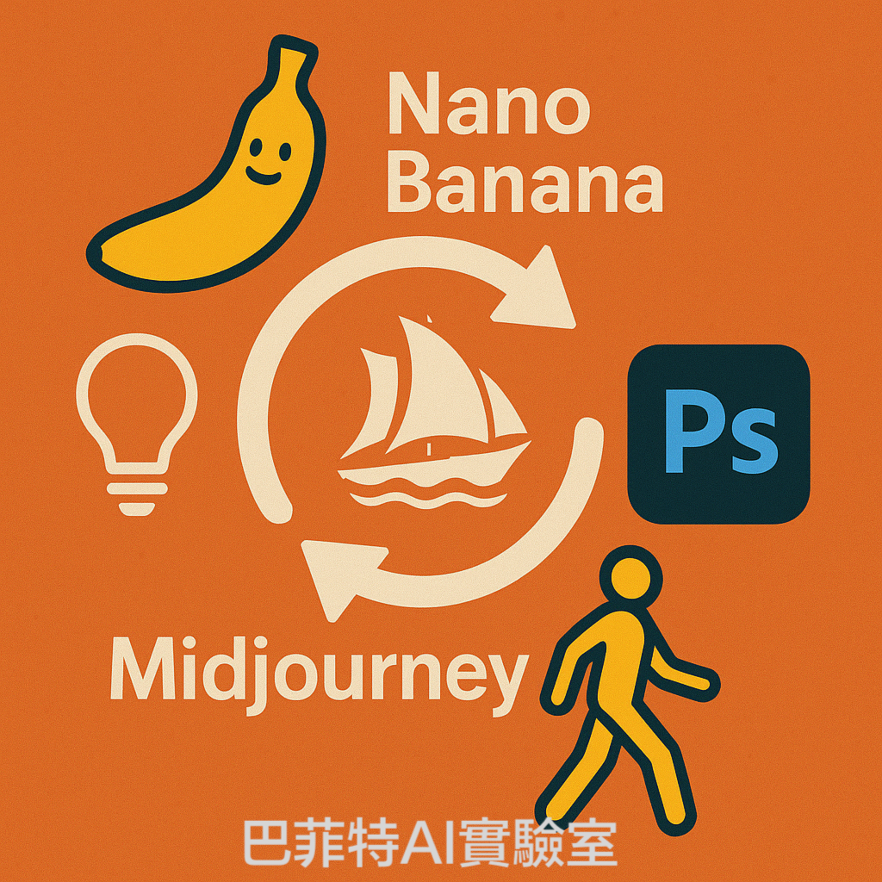 EP204 | AI 繪圖生死鬥：Midjourney、Gemini 與 Photoshop 的三角戰爭。(音檔修正) (說明欄中有連結) episode artwork