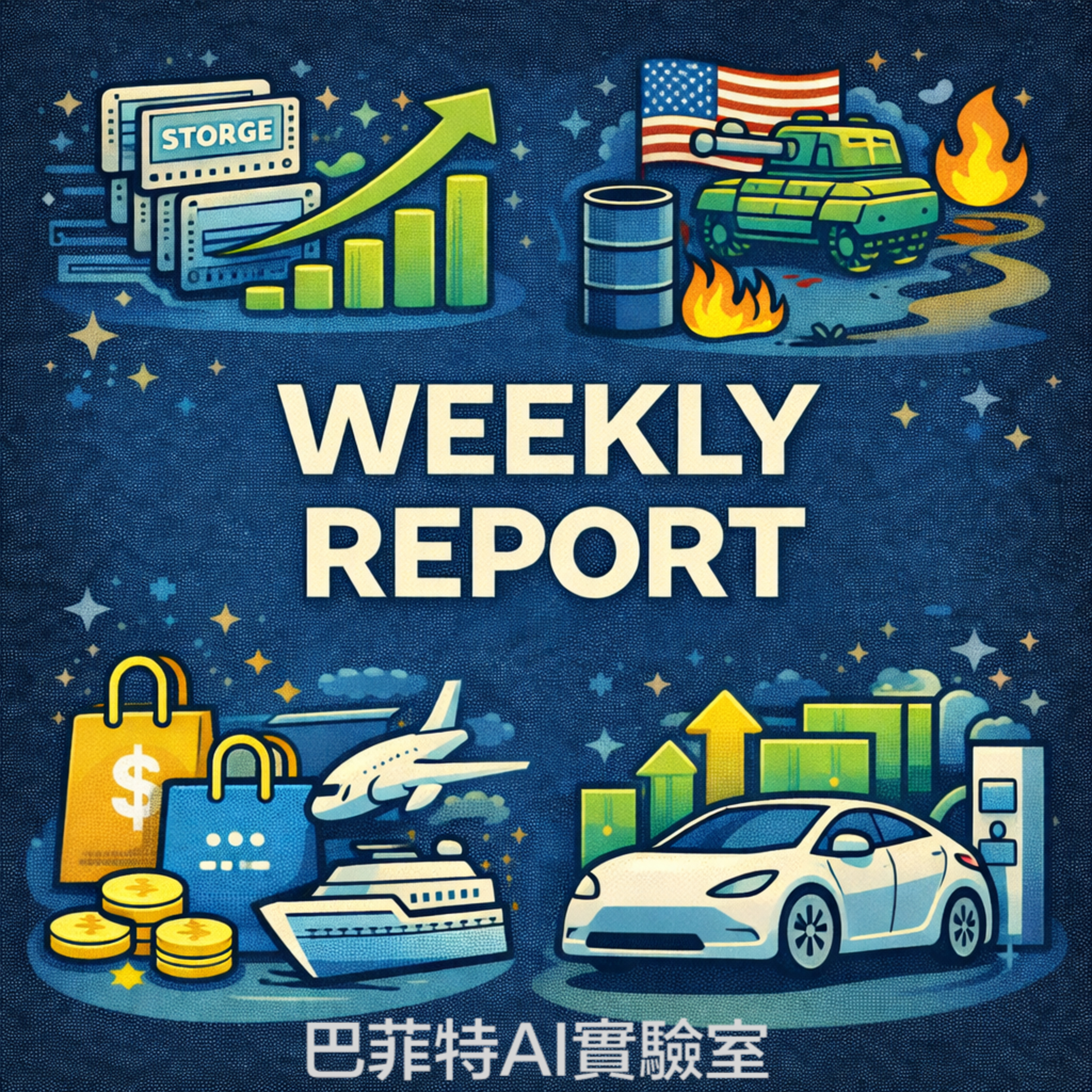 EP220 | 美軍接管委內瑞拉引爆油市，Sandisk 領軍 AI 存儲狂飆，2026 開局黑天鵝與新機遇。 (說明欄中有連結) episode artwork