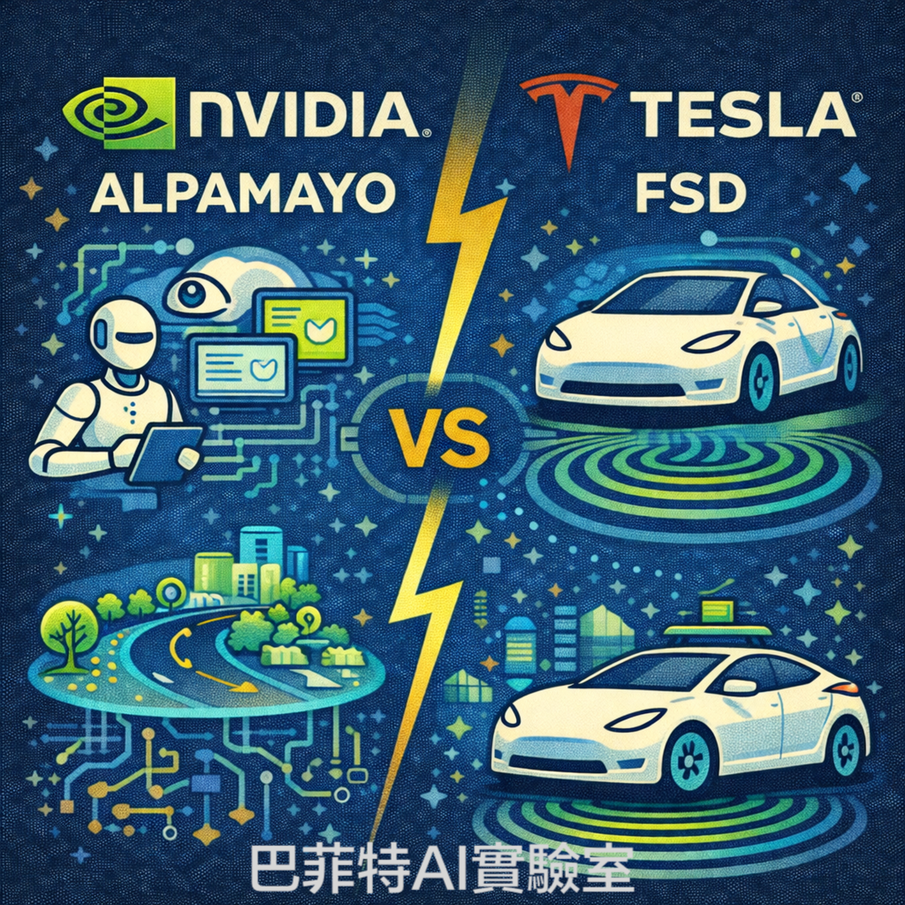 EP223 | 自駕技術終極對決：Nvidia Alpamayo 震撼開源，Tesla 霸主地位將受挑戰？ (說明欄中有連結) episode artwork