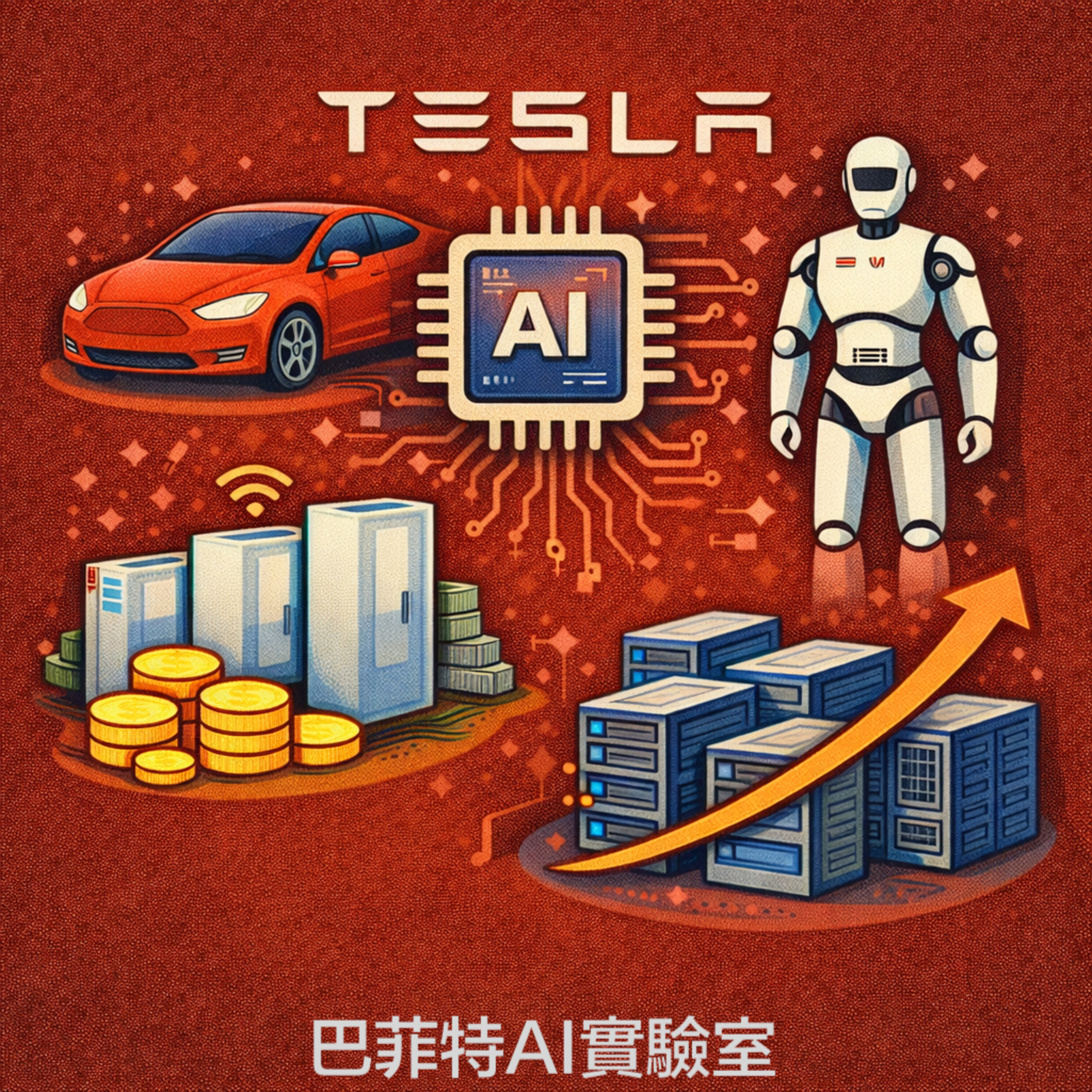 EP242 | 特斯拉從汽車製造轉向物理AI：AI 與能源轉型成救命稻草，Optimus 機器人是萬億夢想還是泡影？ (說明欄中有連結) episode artwork