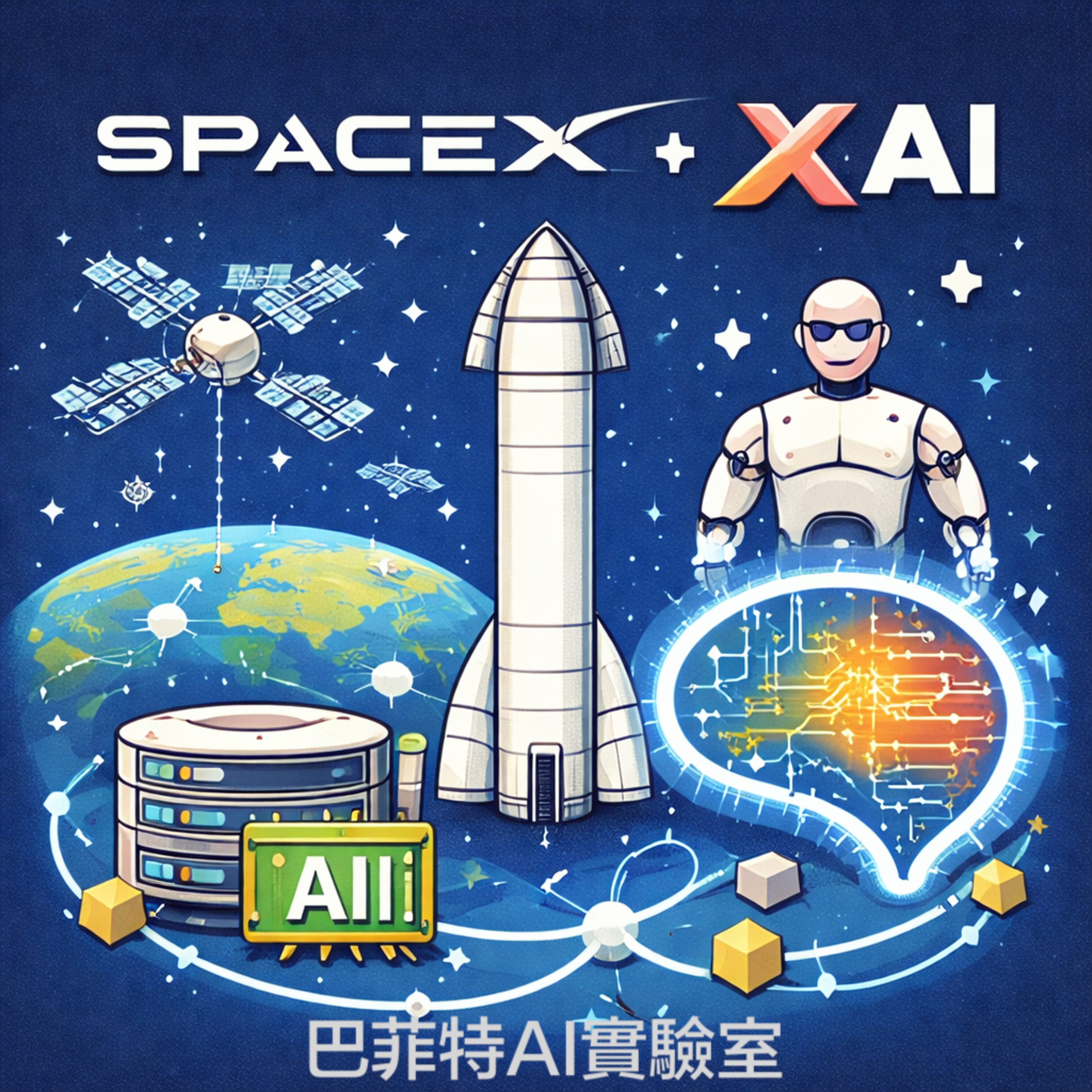 EP246 | 太空算力霸權：SpaceX 併購 xAI 啟動「軌道數據中心」，揭秘馬斯克「永續豐盛」未來的宏大夢想。 (說明欄中有連結) episode artwork