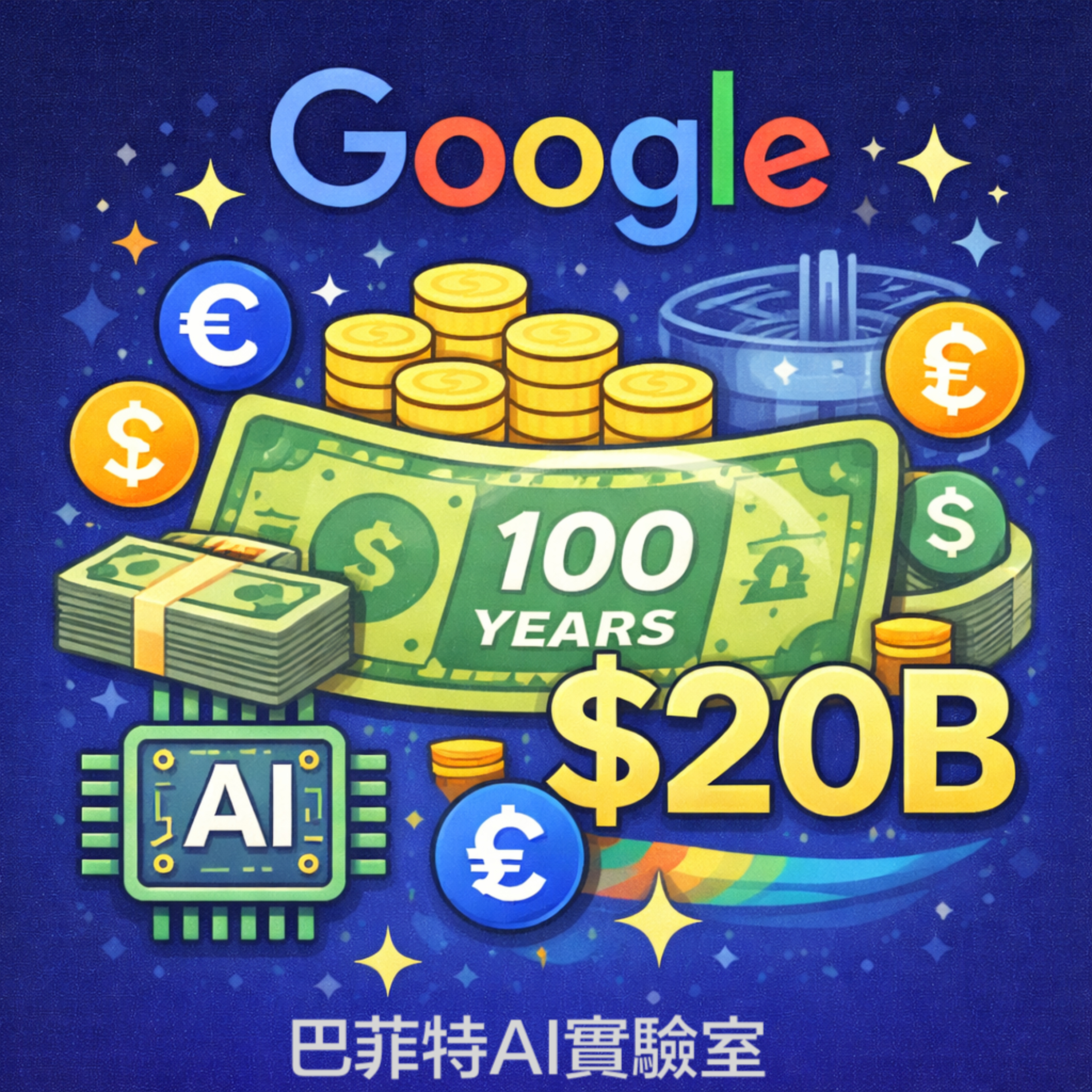 EP252 | 跨越百年的 AI 豪賭：Alphabet 200億美元發債內幕，揭開科技巨頭轉向「數位基建化」的長線投資布局。 (說明欄中有連結) episode artwork