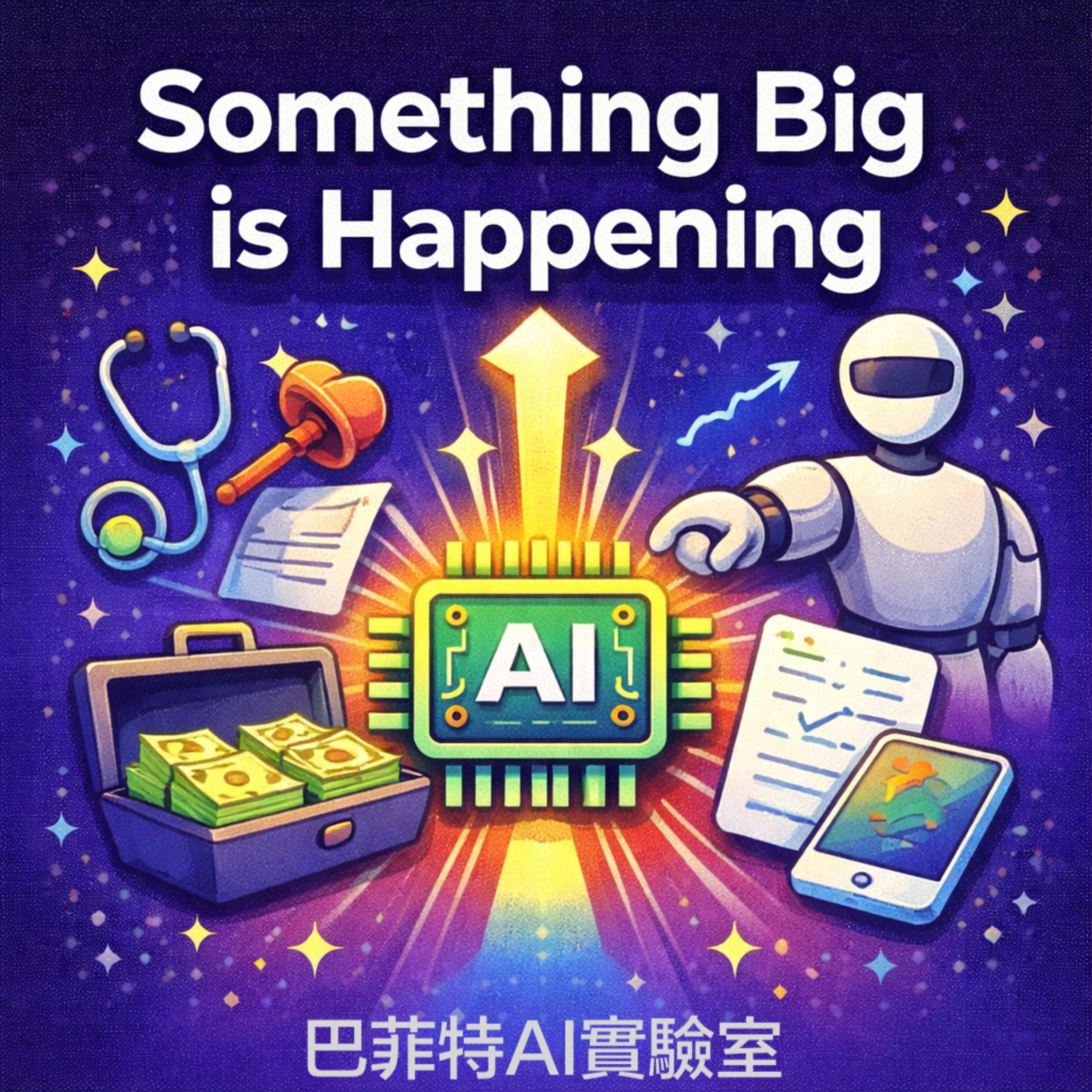 EP259 | Something Big Is Happening：AI 奇異點將到來？比疫情更劇烈的白領生存戰？ (說明欄中有連結) episode artwork