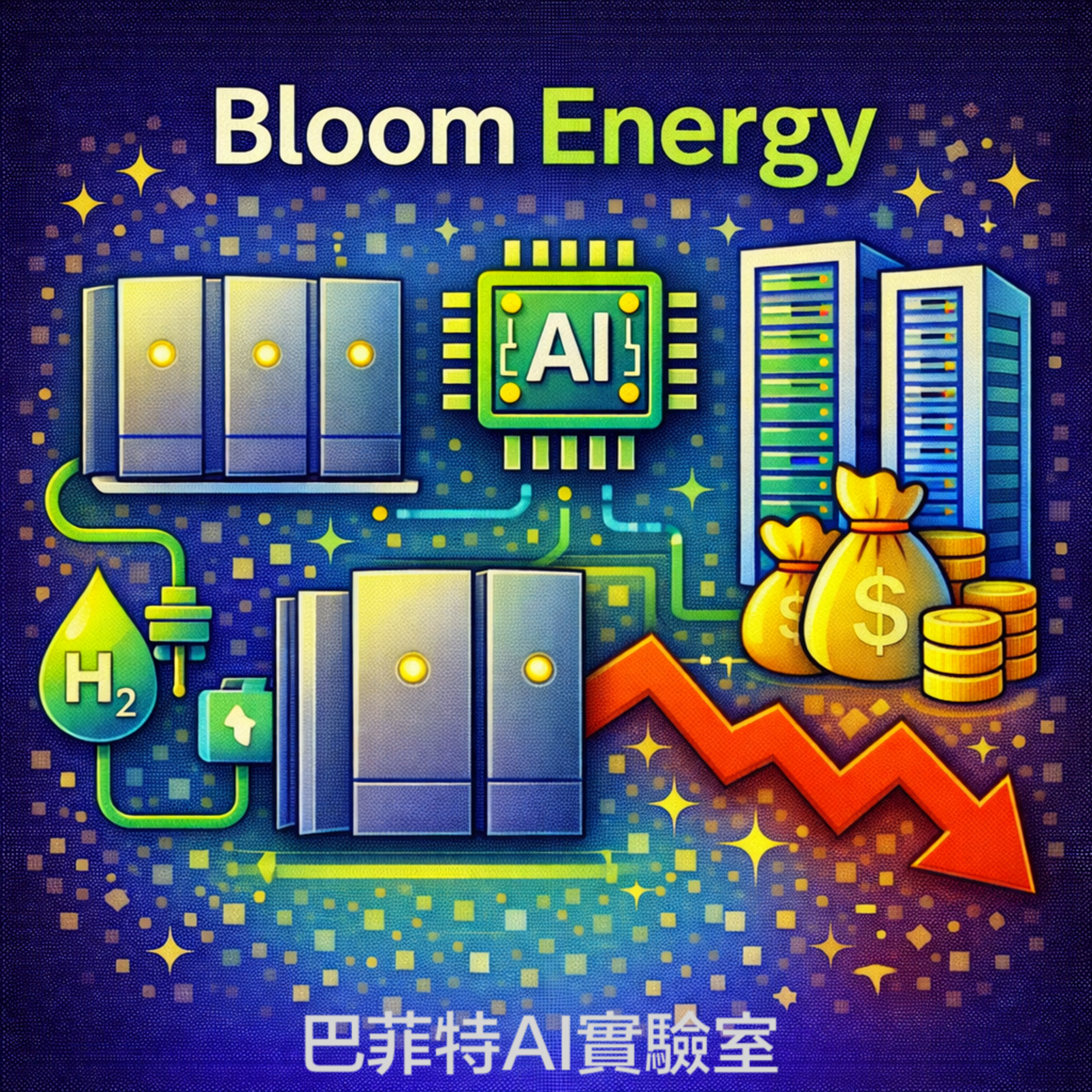 EP273 | Bloom Energy：AI 資料中心的供電救星？ 200億美金訂單背後的成長奇蹟與估值風險。 (說明欄中有連結) episode artwork
