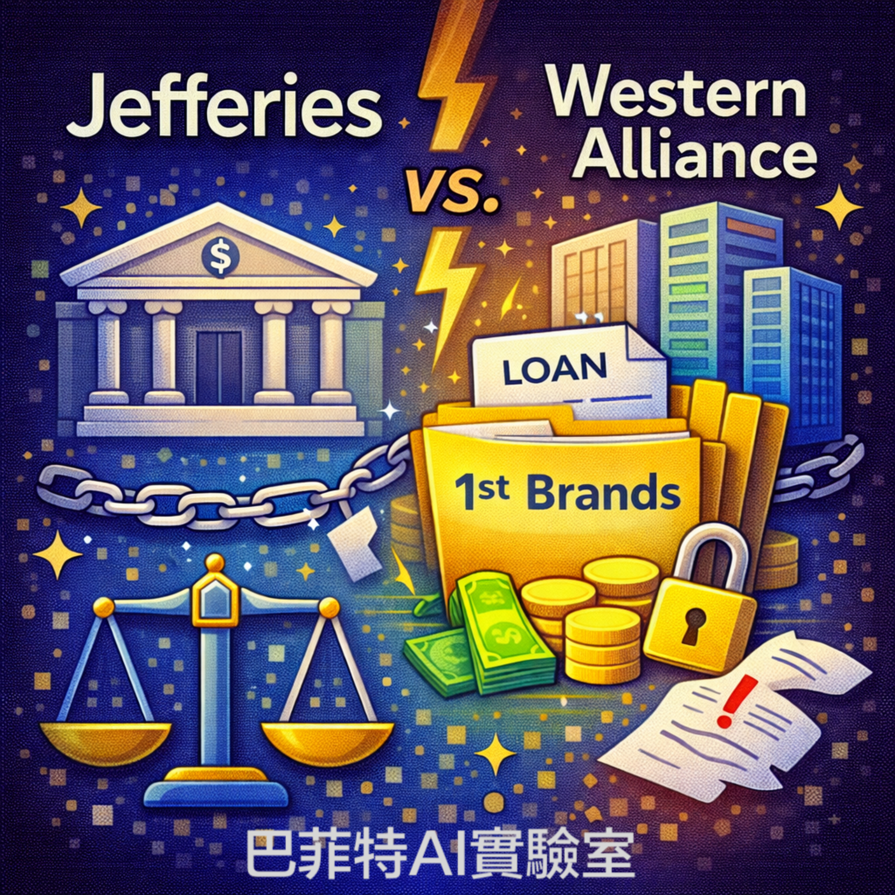 EP275 | 影子銀行爆雷？1.26 億美金融資爭議揭密：Jefferies 與 Western Alliance 的法律戰給投資人的啟示。 (說明欄中有連結) episode artwork