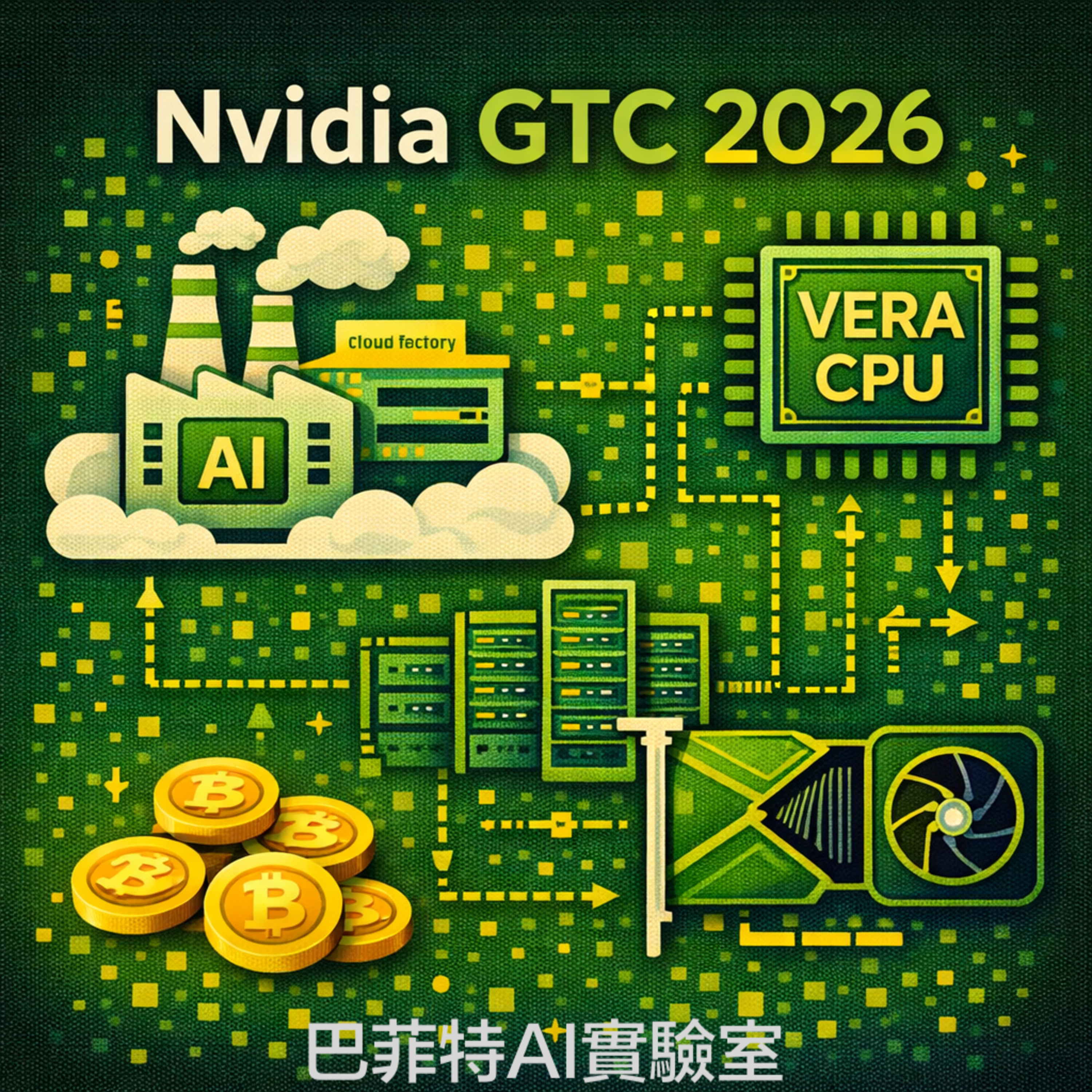 EP280 | Nvidia GTC 2026：黃仁勳揭秘 AI 下半場：1 兆美元「AI 工廠」基礎設施的策略路徑通往何處？ (說明欄中有連結) episode artwork