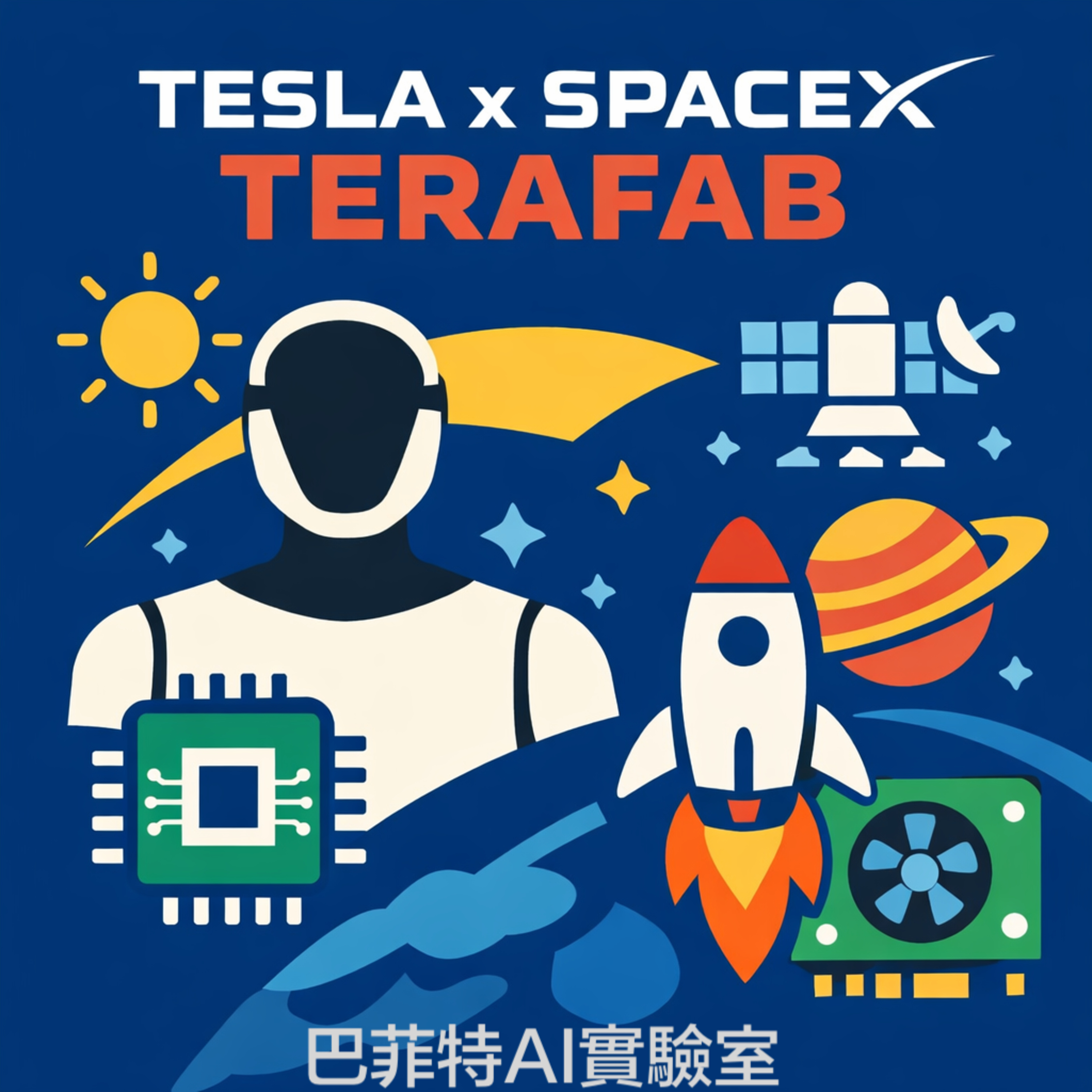 EP285 | Elon Musk 跨入晶片業：Terafab 計劃啟動，打造「AI＋機器人＋太空運輸」三位一體加速文明的劇本。 (說明欄中有連結) episode artwork