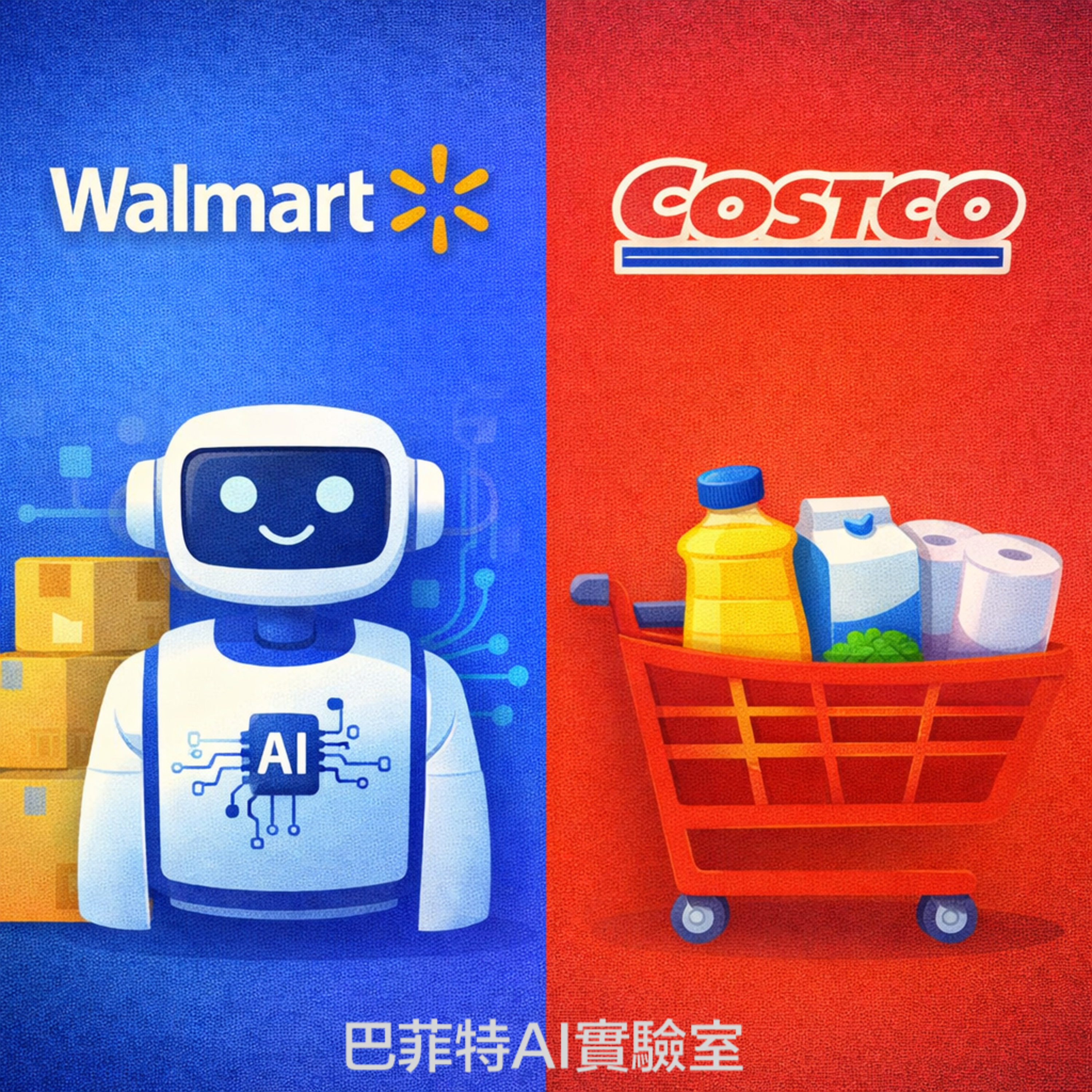EP293 | 「零售+AI」對決「會員護城河」：探索 Walmart 與 Costco 的數位轉型發展路徑。 (說明欄中有連結) episode artwork