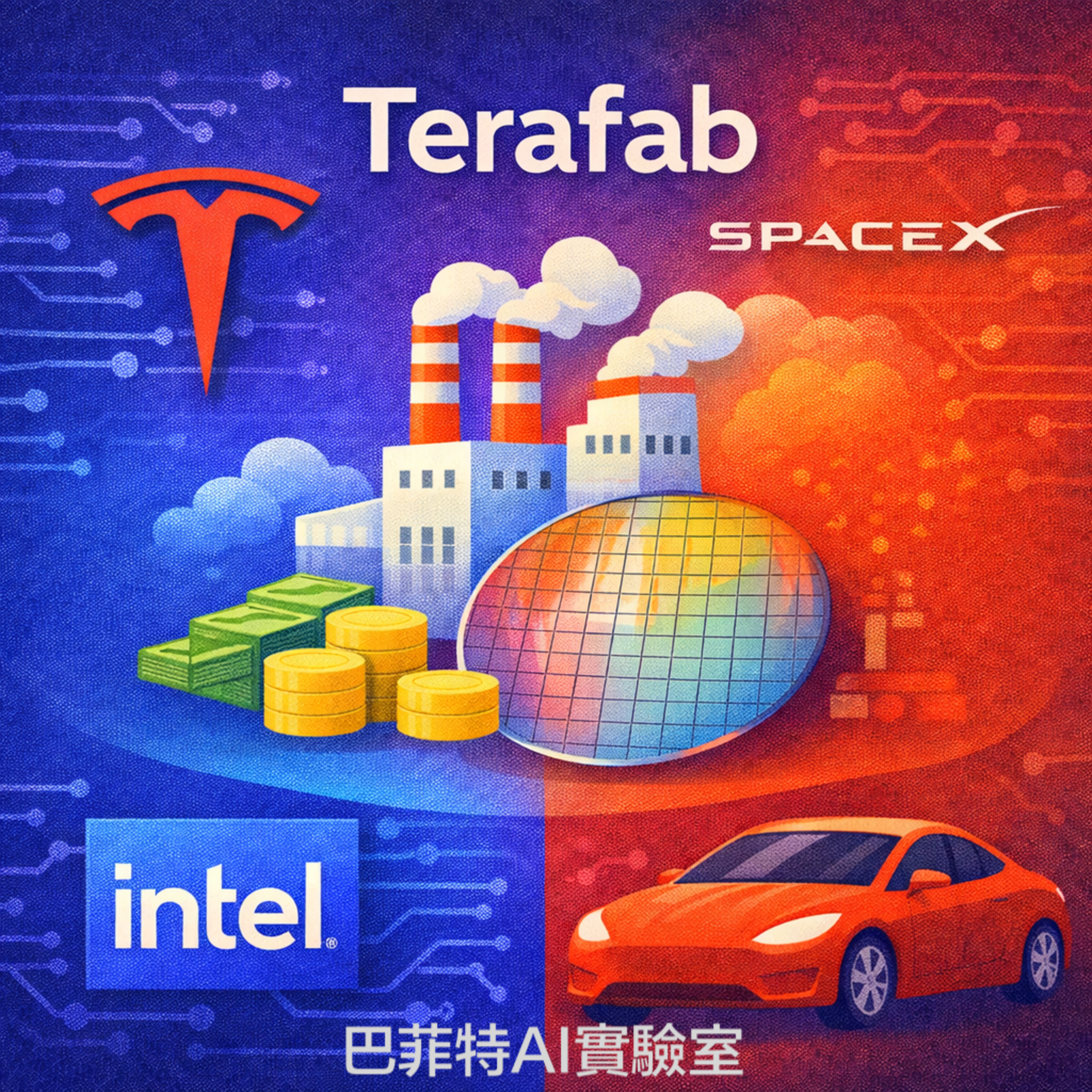 EP298 | Tesla、SpaceX 與 Intel 的「Terafab」計畫能否打破 AI 算力的地面瓶頸？ (說明欄中有連結) episode artwork