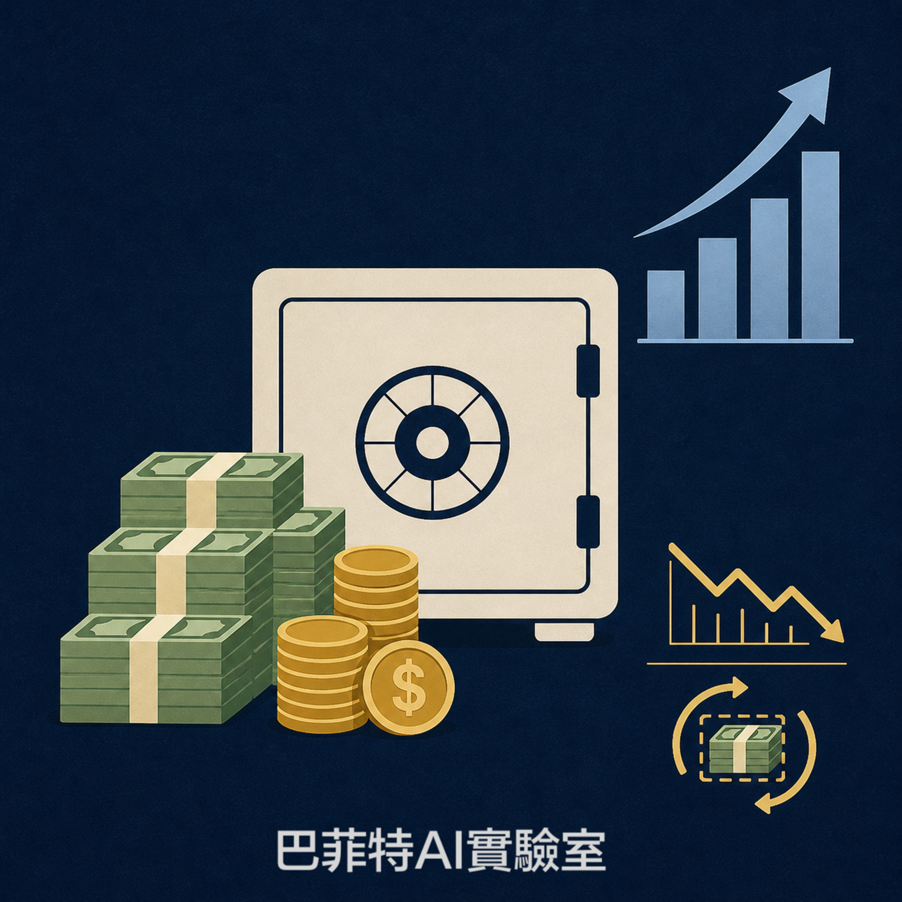 EP318 | 獲利成長卻坐擁現金高牆：波克夏 2026Q1 財報給投資人的「耐心」啟示。 (說明欄中有連結) episode artwork