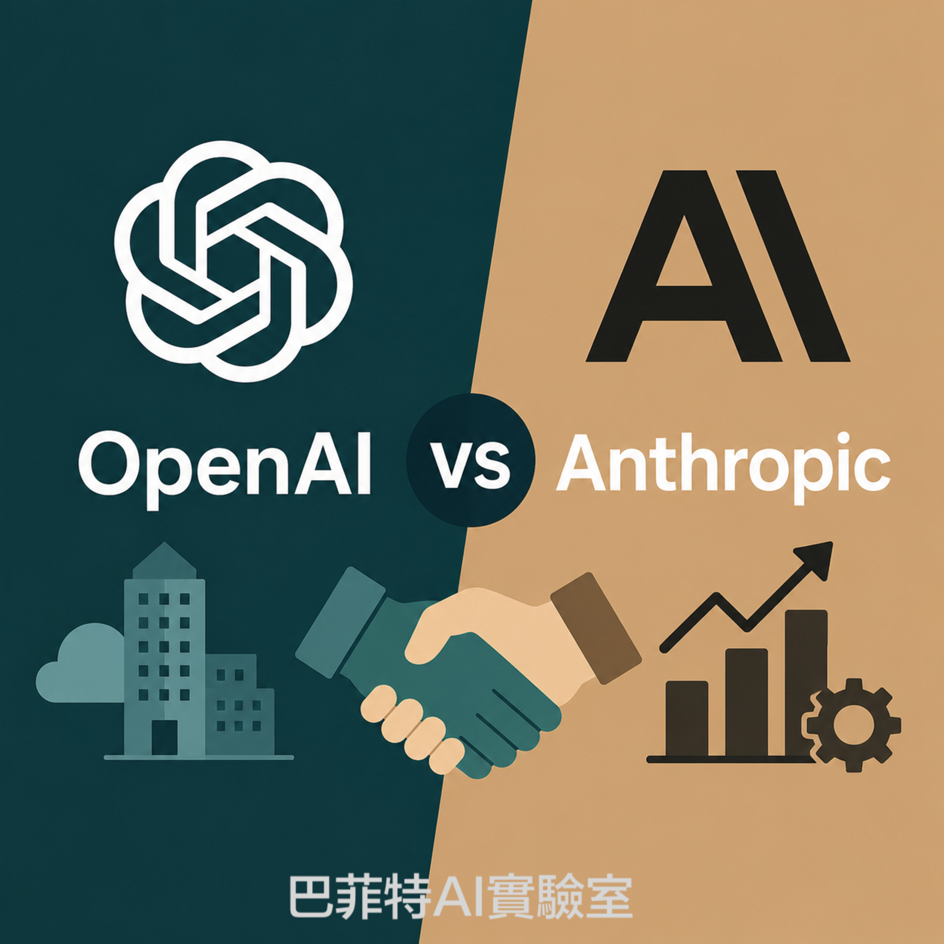 EP324 | AI 戰場移轉：OpenAI 與 Anthropic 如何爭奪企業營運核心？ (說明欄中有連結) episode artwork