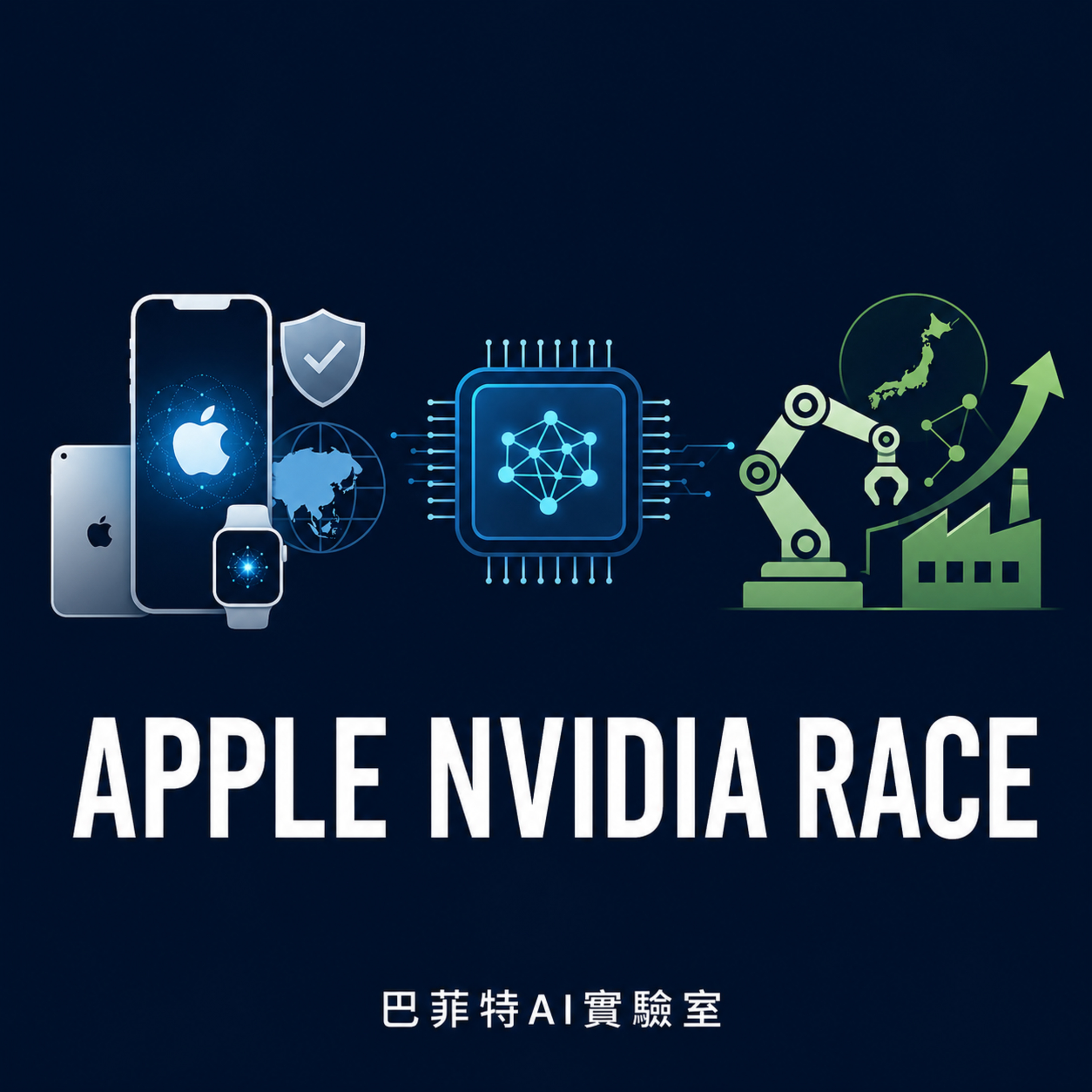 EP377 | Apple與Nvidia的AI新戰場:從中國iPhone終端戰略到日本實體機器人佈局。 (說明欄有報表連結)