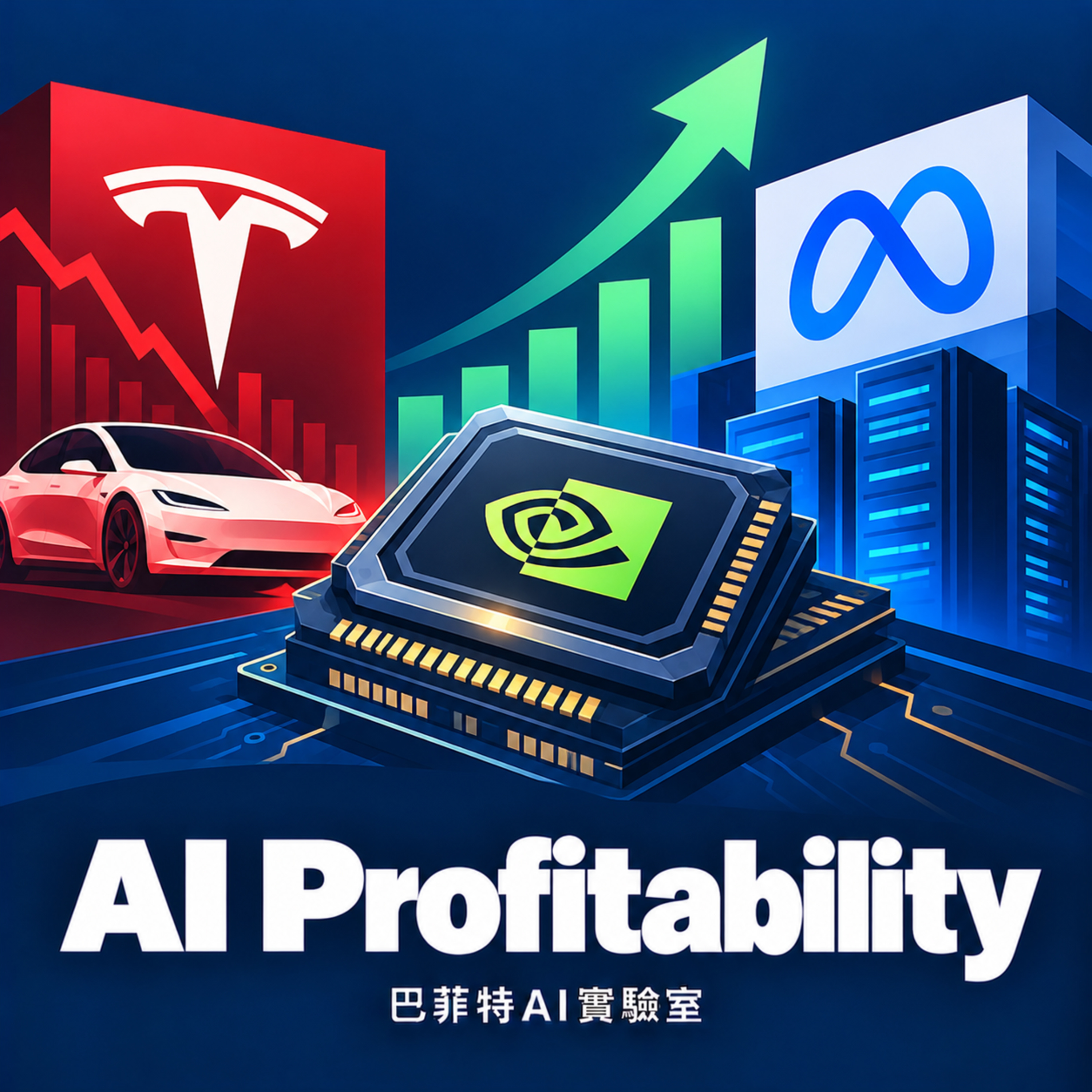 EP458 | Tesla與Meta財報揭示AI資本支出與現金流的投資考驗。(說明欄有報表連結)
