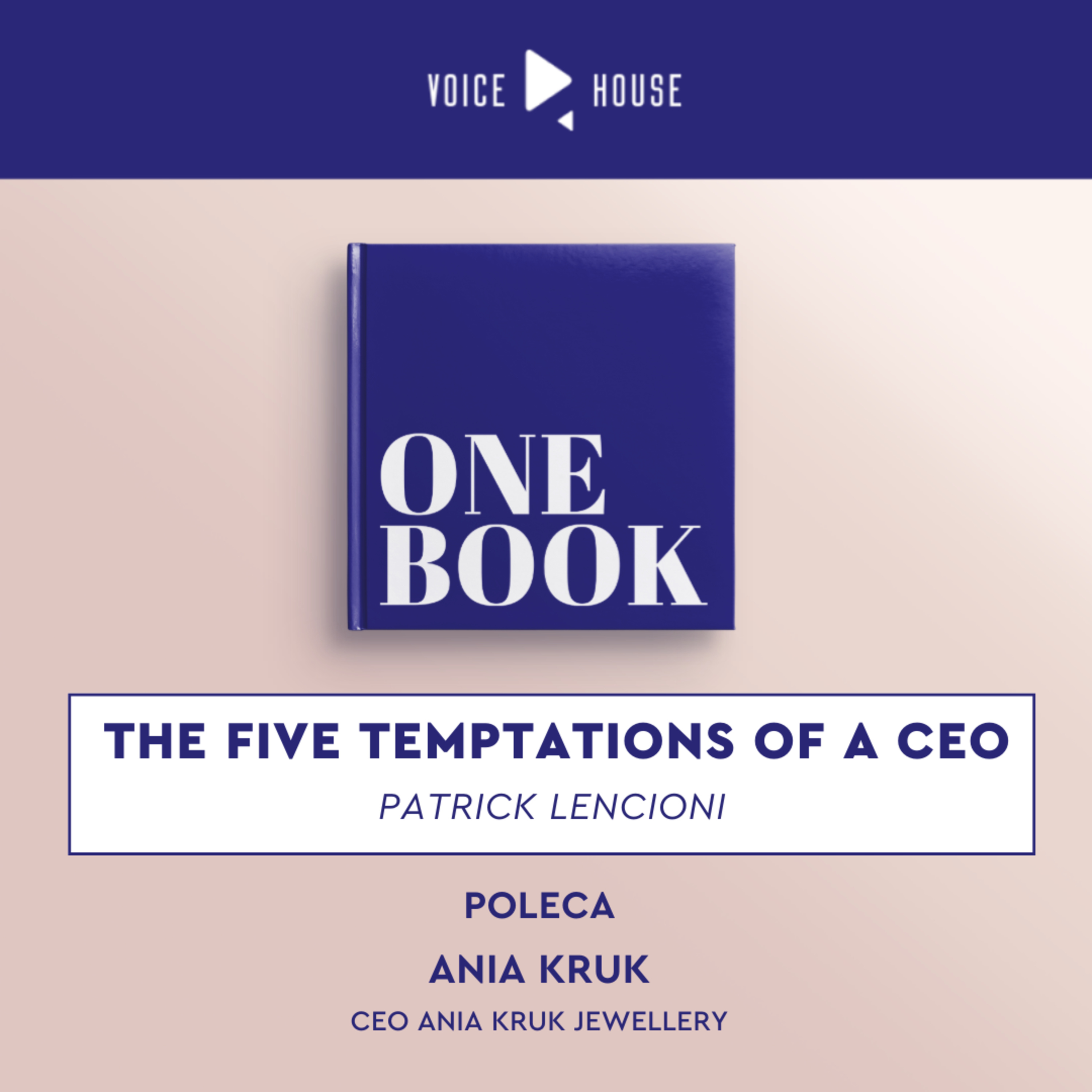 Pięć pokus CEO - książka, która otworzyła mi oczy episode artwork