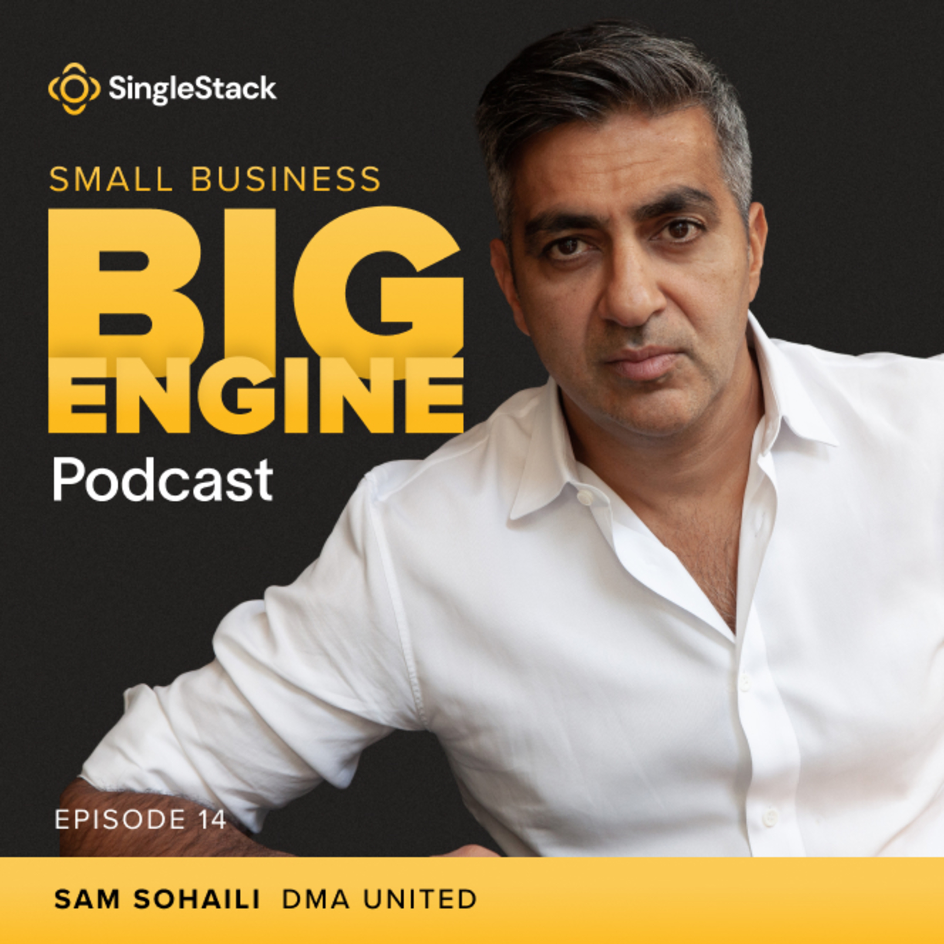 Staying Ahead in a Rapid-Fire Brand World - Sam Sohaili - DMA United episode artwork
