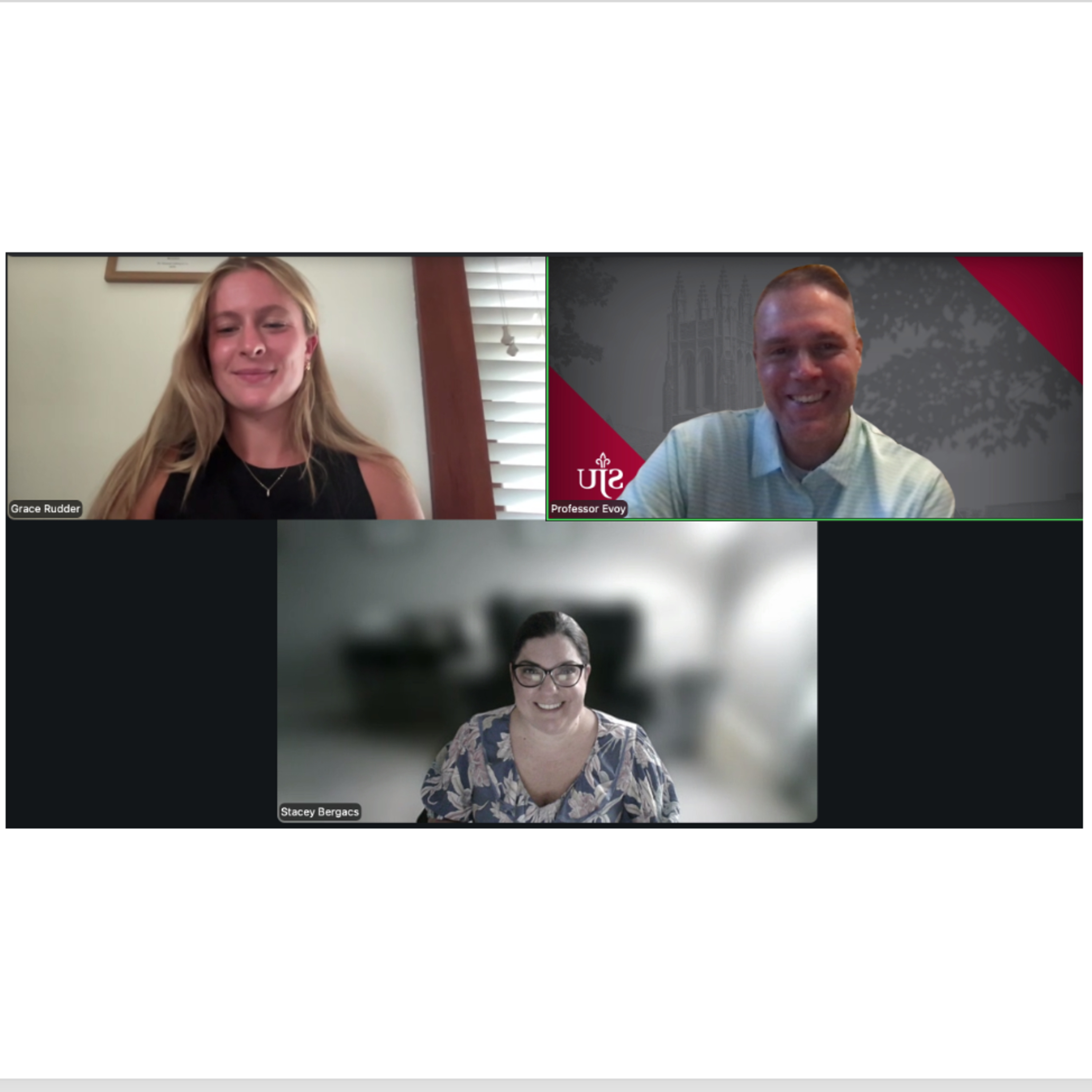 Stacey Bergacs (Ad Agency Account Side) is Interviewed by Grace Rudder & Jon Evoy