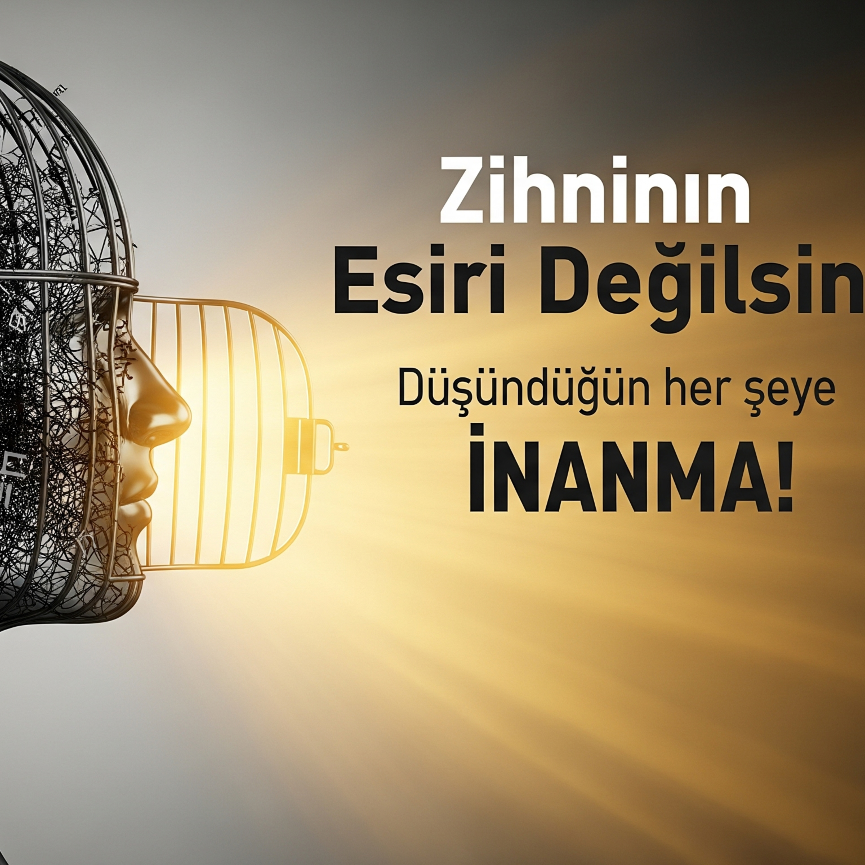 #68 | DÜŞÜNCELERİNE İNANMA, KENDİNE İNAN! | Düşündüğün Gibi Değil! episode artwork