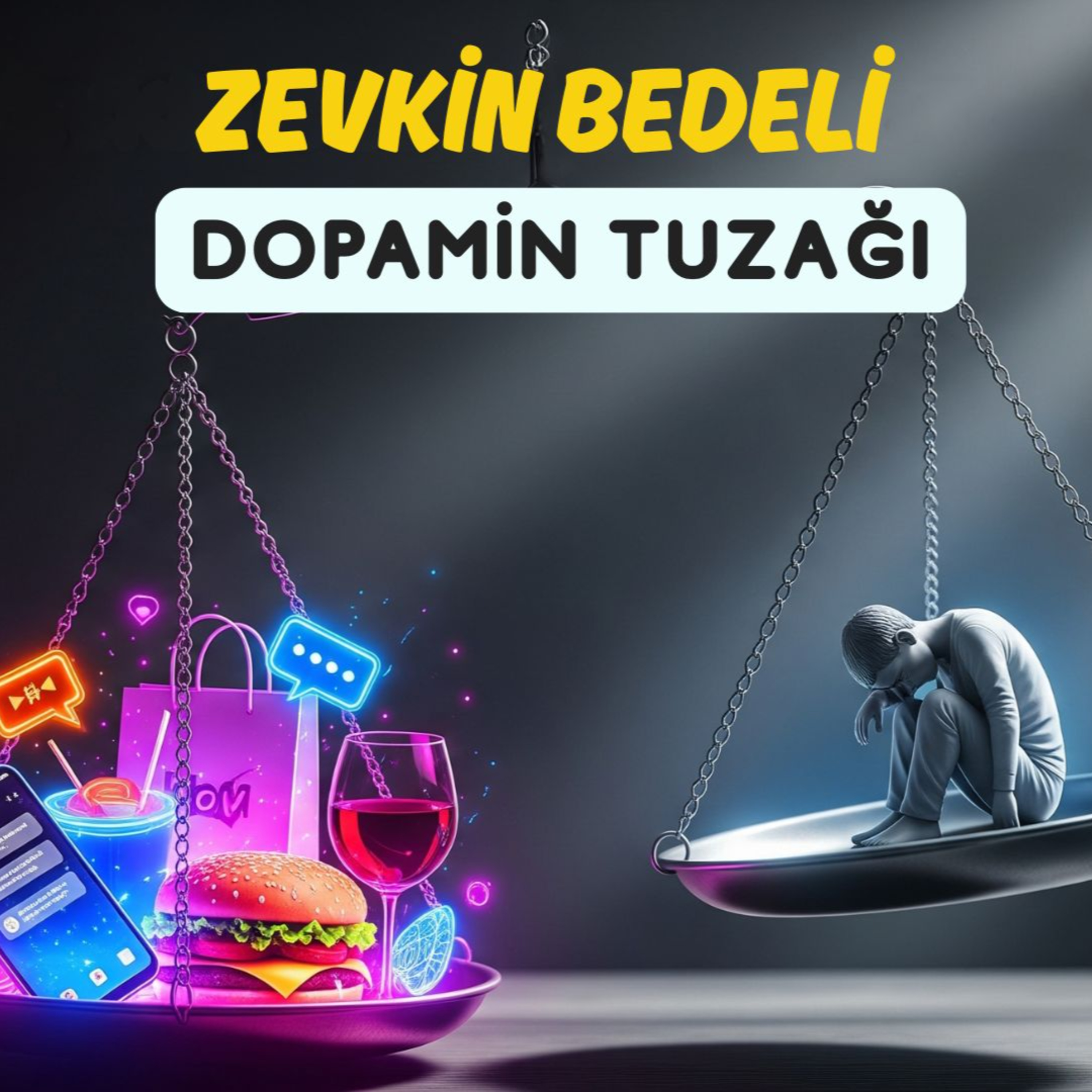 #92 | NEDEN ZEVK PEŞİNDE KOŞTUKÇA DAHA MUTSUZ OLUYORUZ? (Dopamin Tuzağı) episode artwork