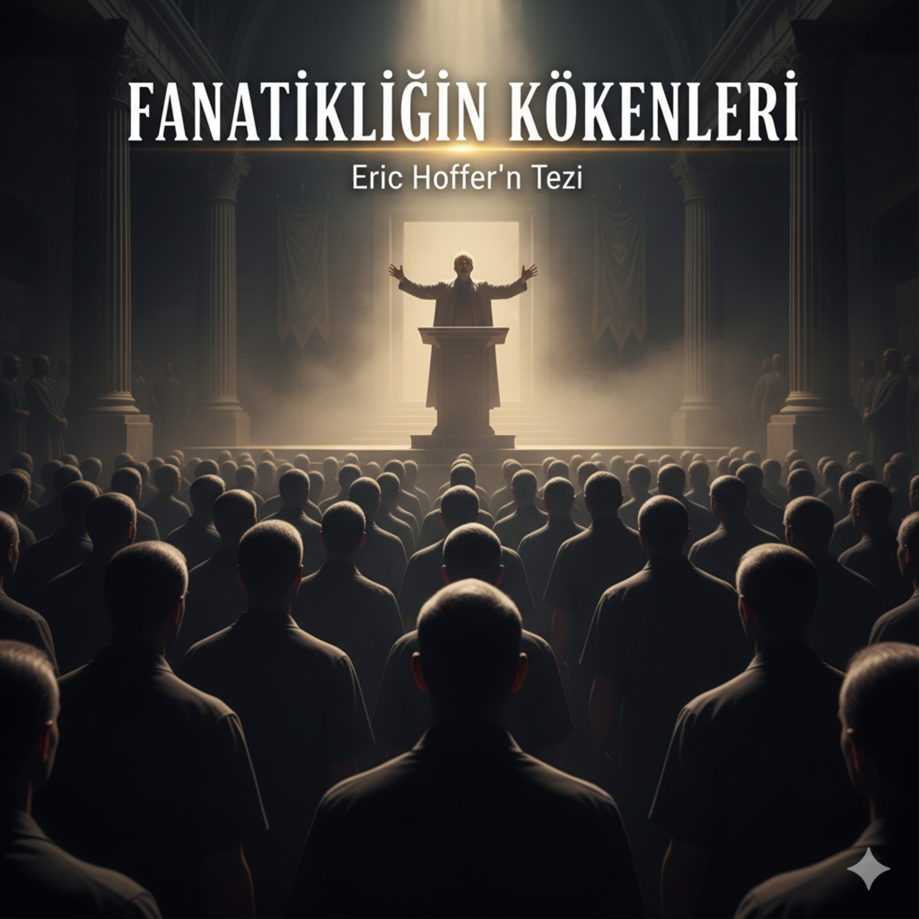#104 | NEDEN MİLYONLARCA İNSAN AYNI ANDA "AKLINI KAYBEDİYOR"? | Fanatizmin Psikolojisi | Eric Hoffer – Kesin İnançlılar episode artwork