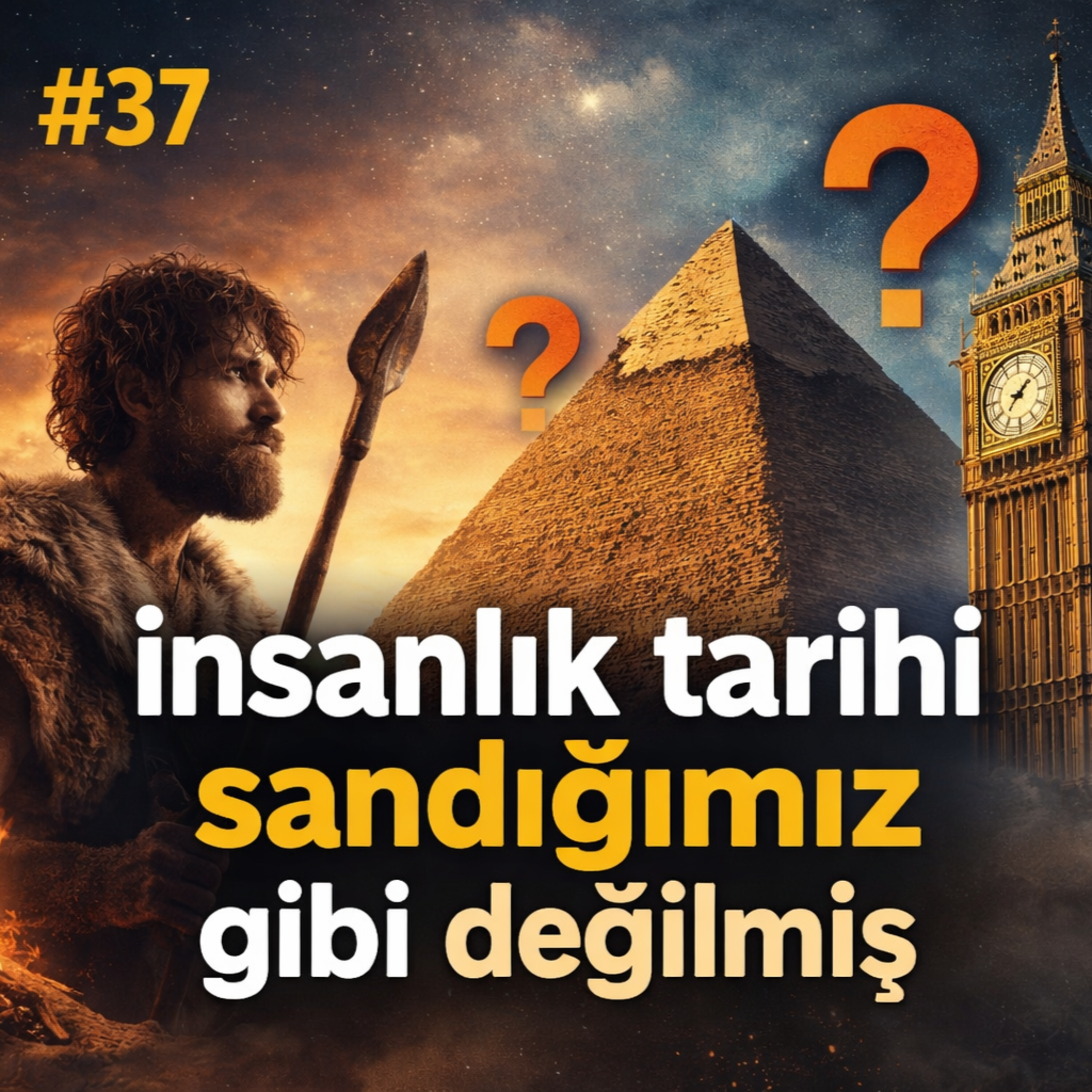 #36 | "Tarih Kitapları YALAN Söylüyor!" – Gerçek Medeniyetin Hikayesi Şimdi Ortaya Çıkıyor! | (Her Şeyin Şafağı: İnsanlığın Yeni Bir Tarihi – David Graeber) episode artwork