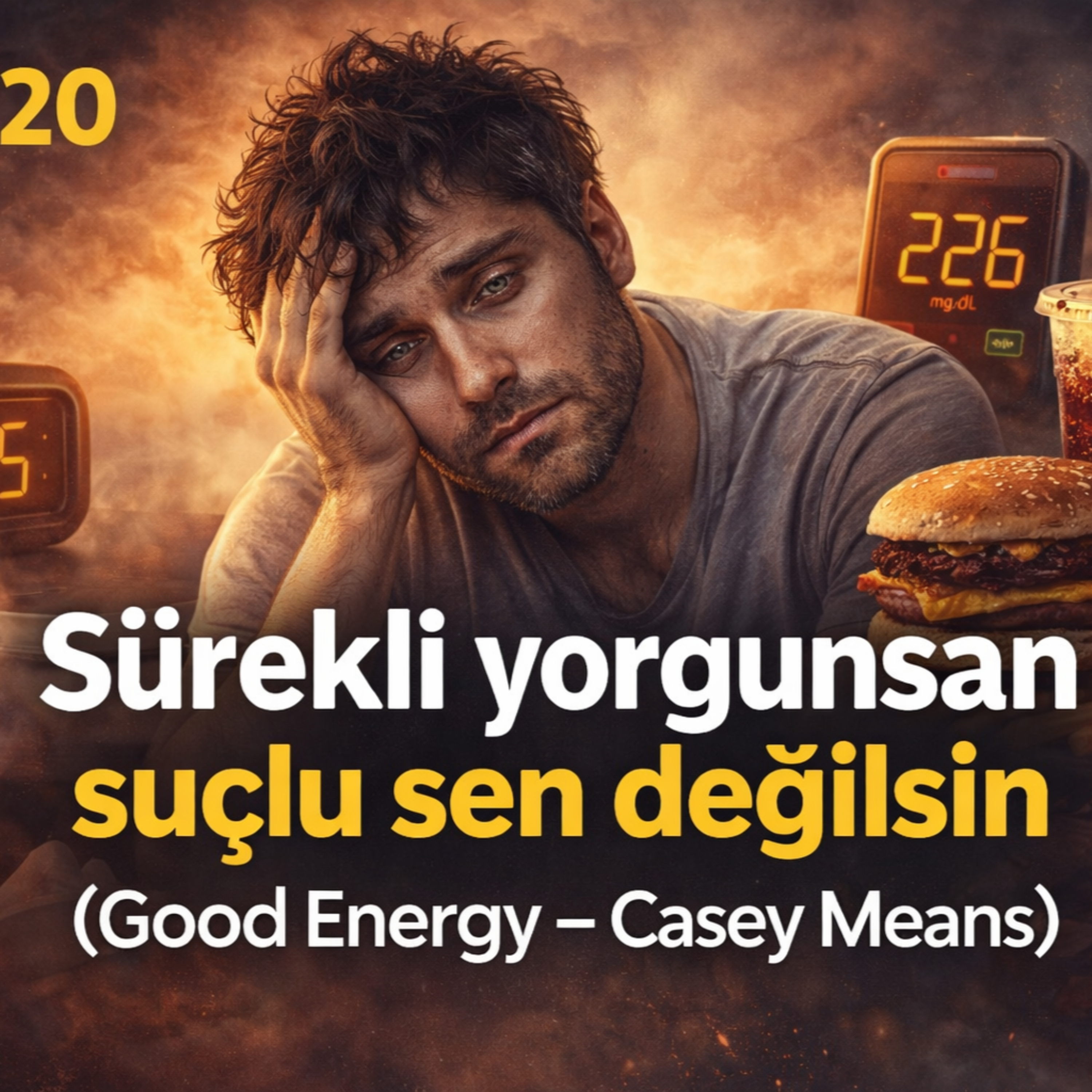 Sürekli Yorgunsan, Suçlu Sen Değilsin | (Good Energy - Dr. Casey Means) episode artwork