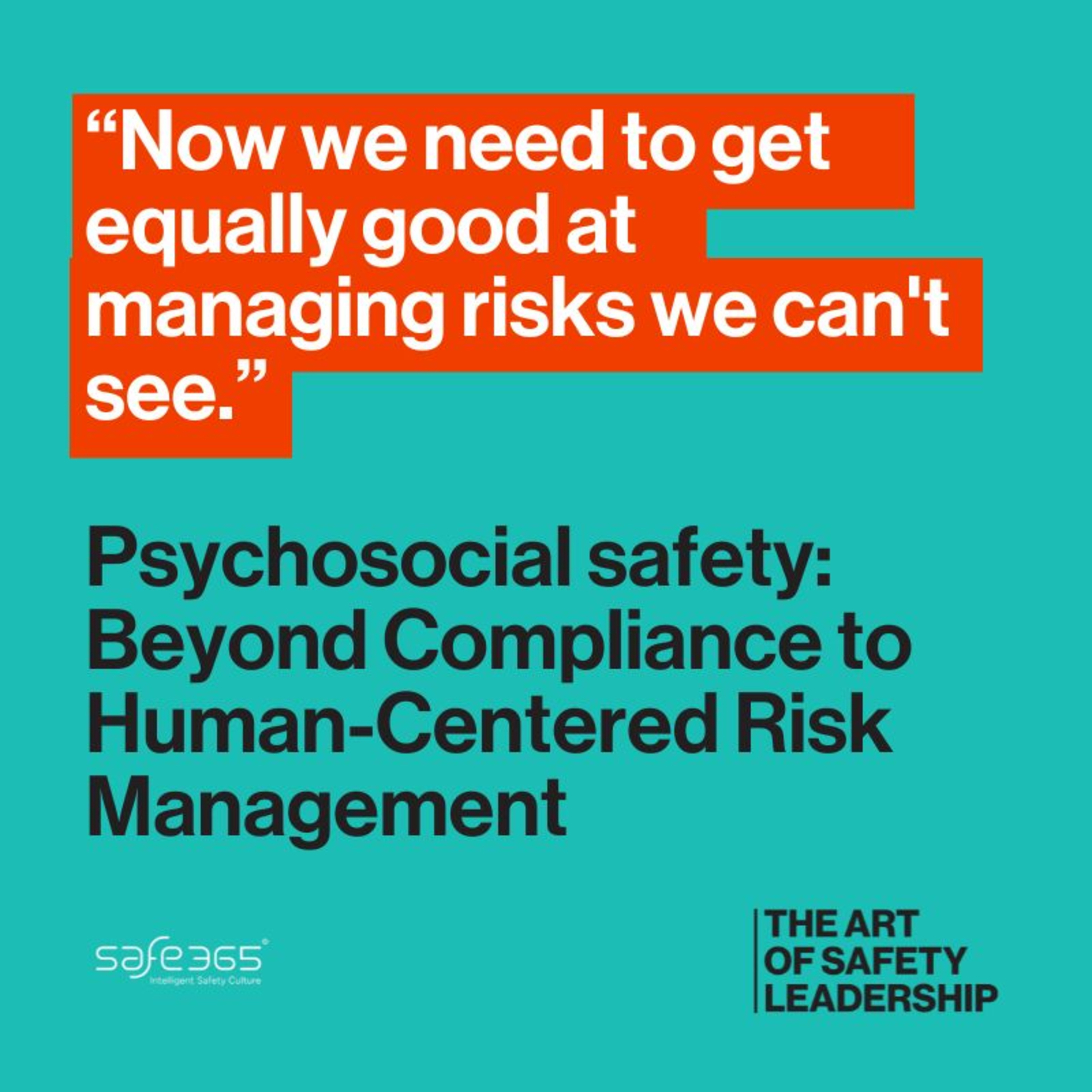 Psychosocial Safety – Beyond Compliance to Human-Centred Risk Management with Rachael Haynes