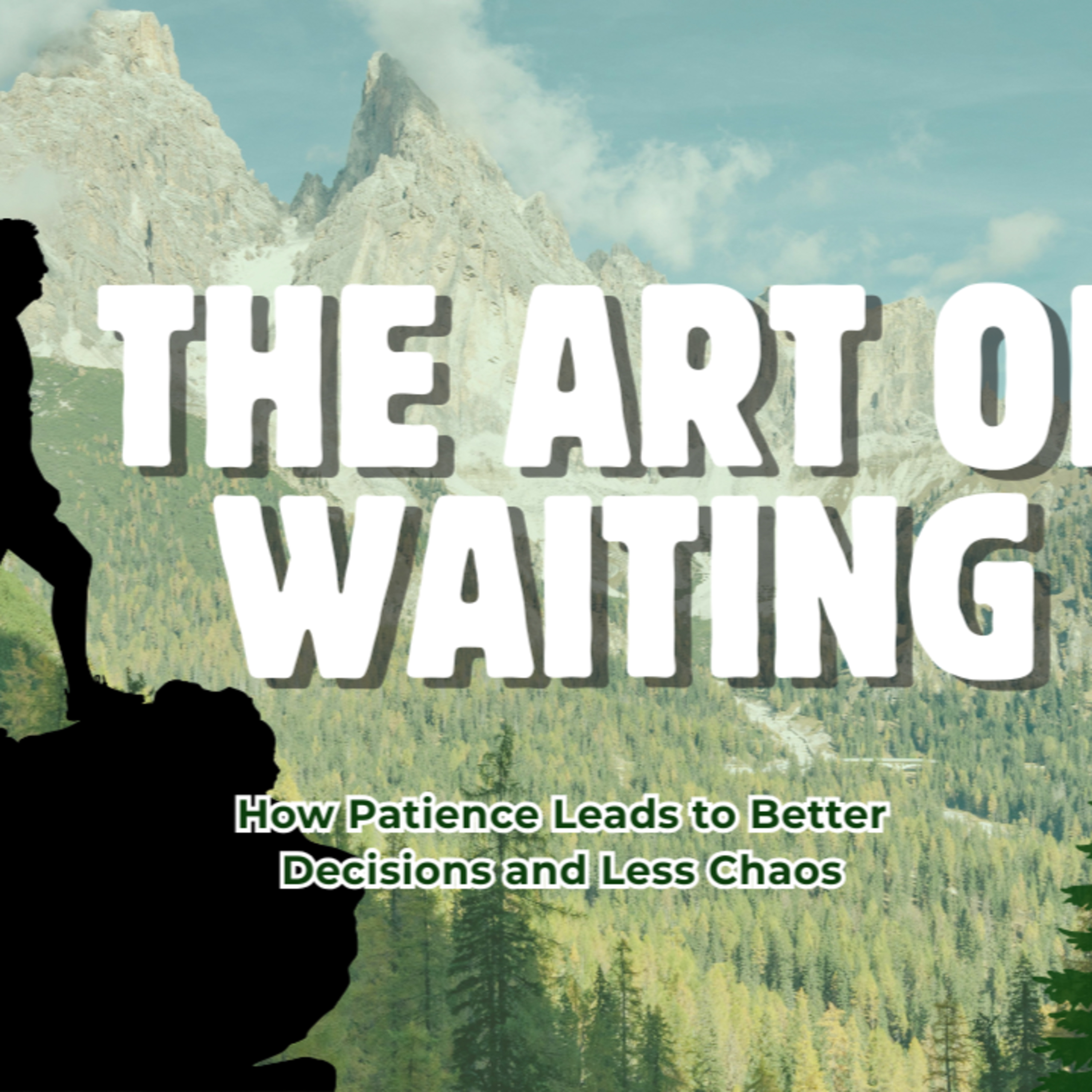 The Art of Waiting Well: How Patience Leads to Better Decisions and Less Chaos episode artwork