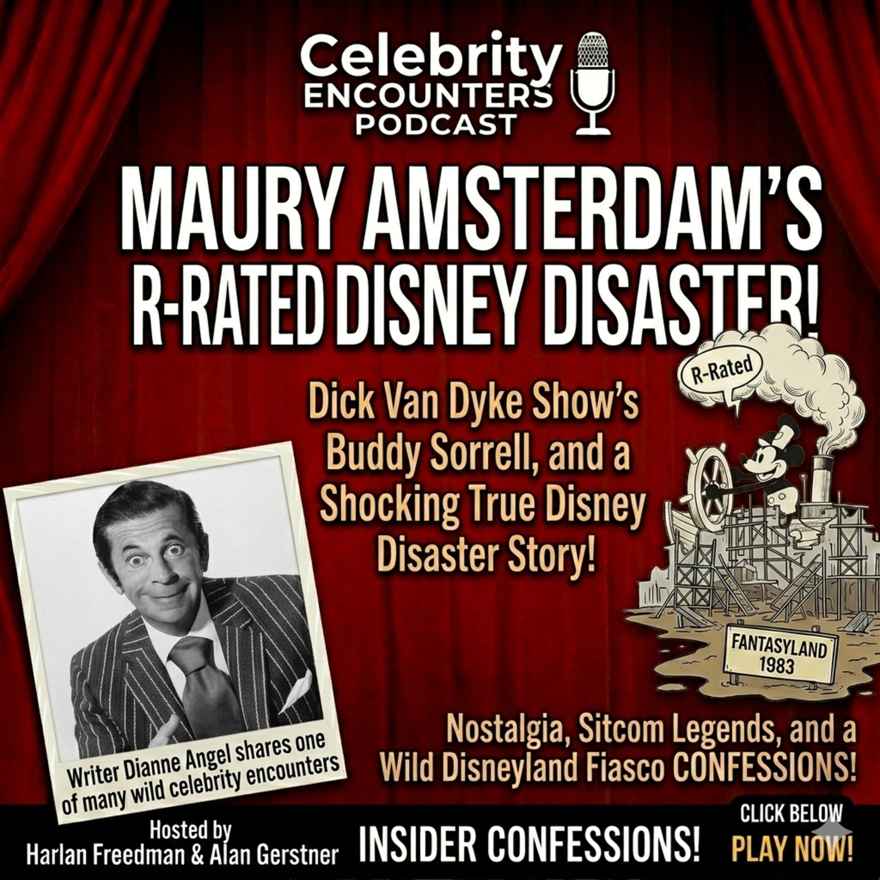 Dick Van Dyke Show Secrets: Maury Amsterdam’s R-Rated Disney Disaster  episode artwork