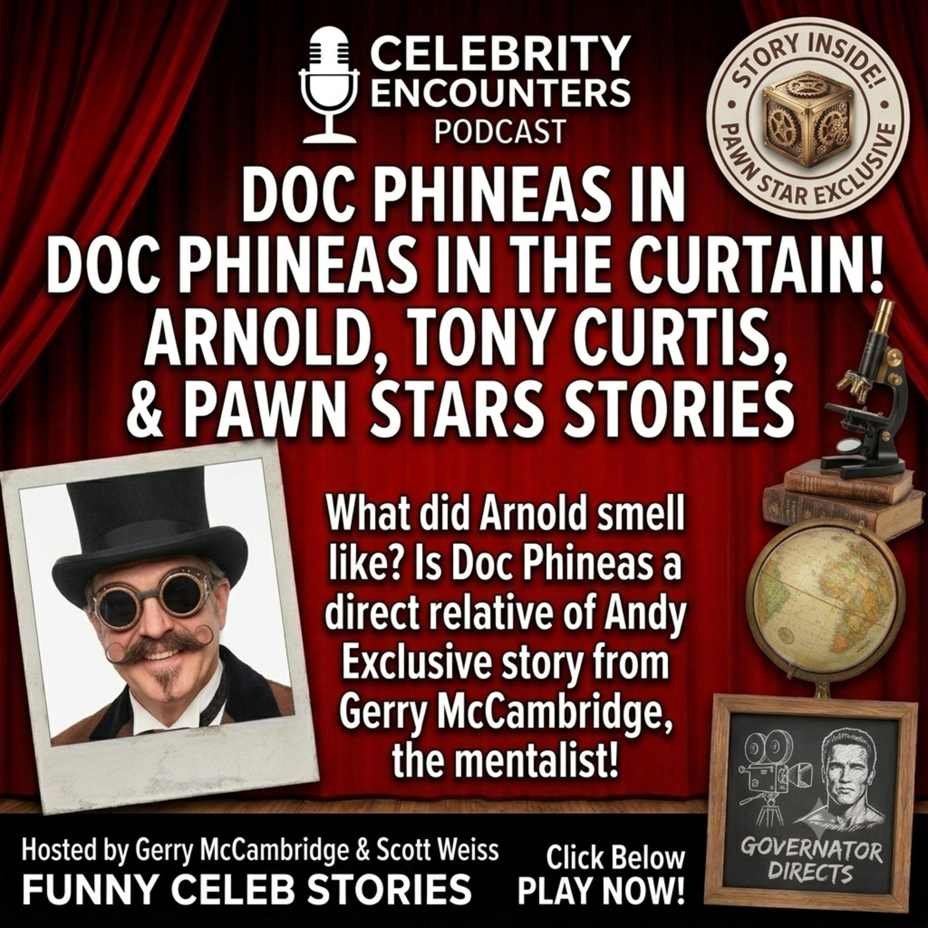 Hollywood Untold Stories: Working with Tony Curtis & Arnold Schwarzenegger episode artwork