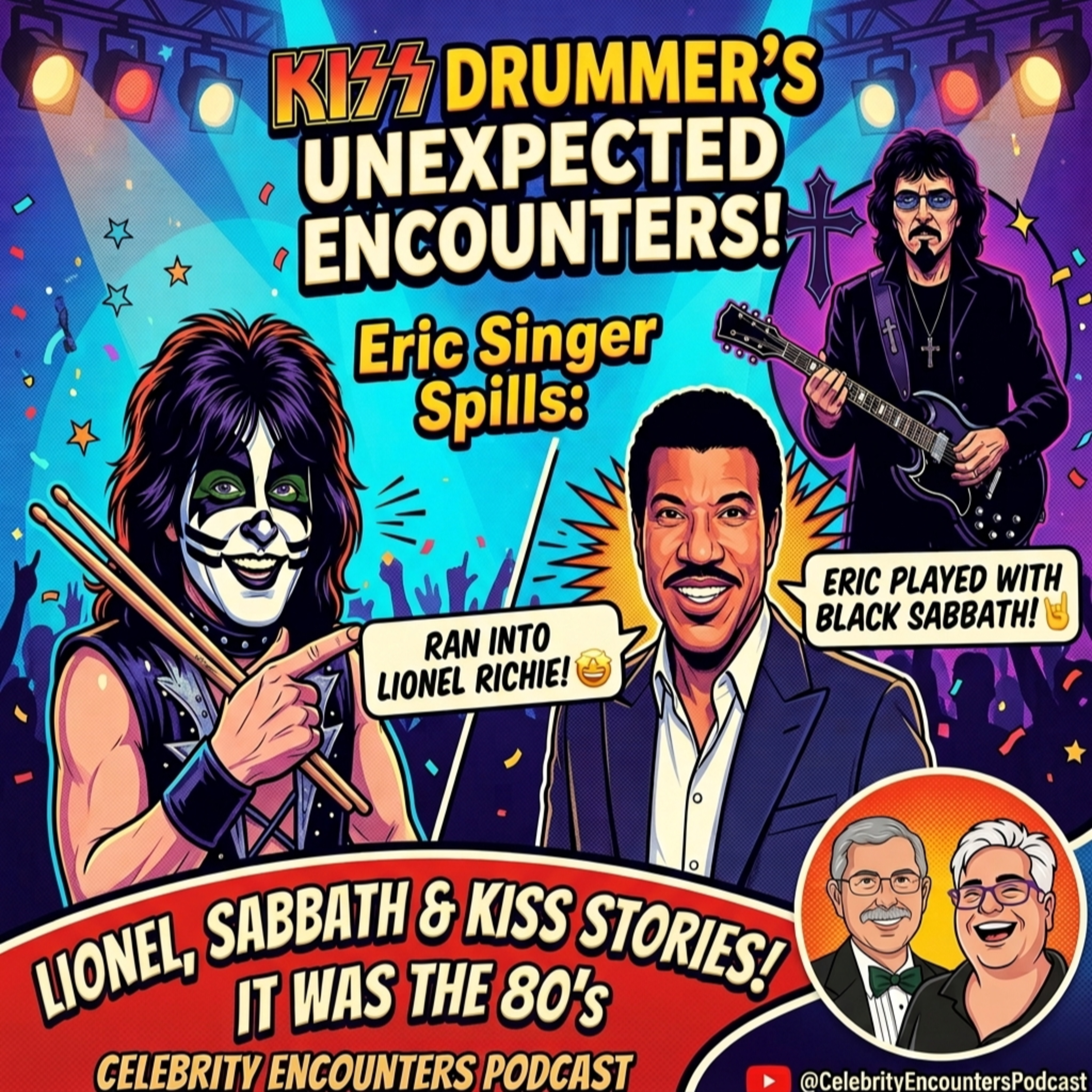 KISS Drummer Eric Singer’s Unexpected Meeting With Lionel Richie episode artwork