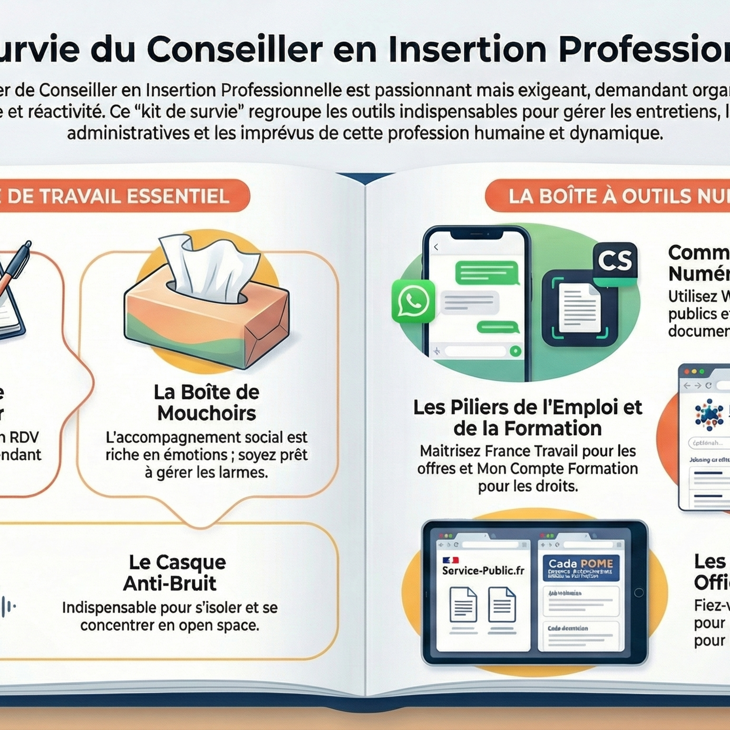 Kit de Survie du Conseiller en Insertion Professionnelle