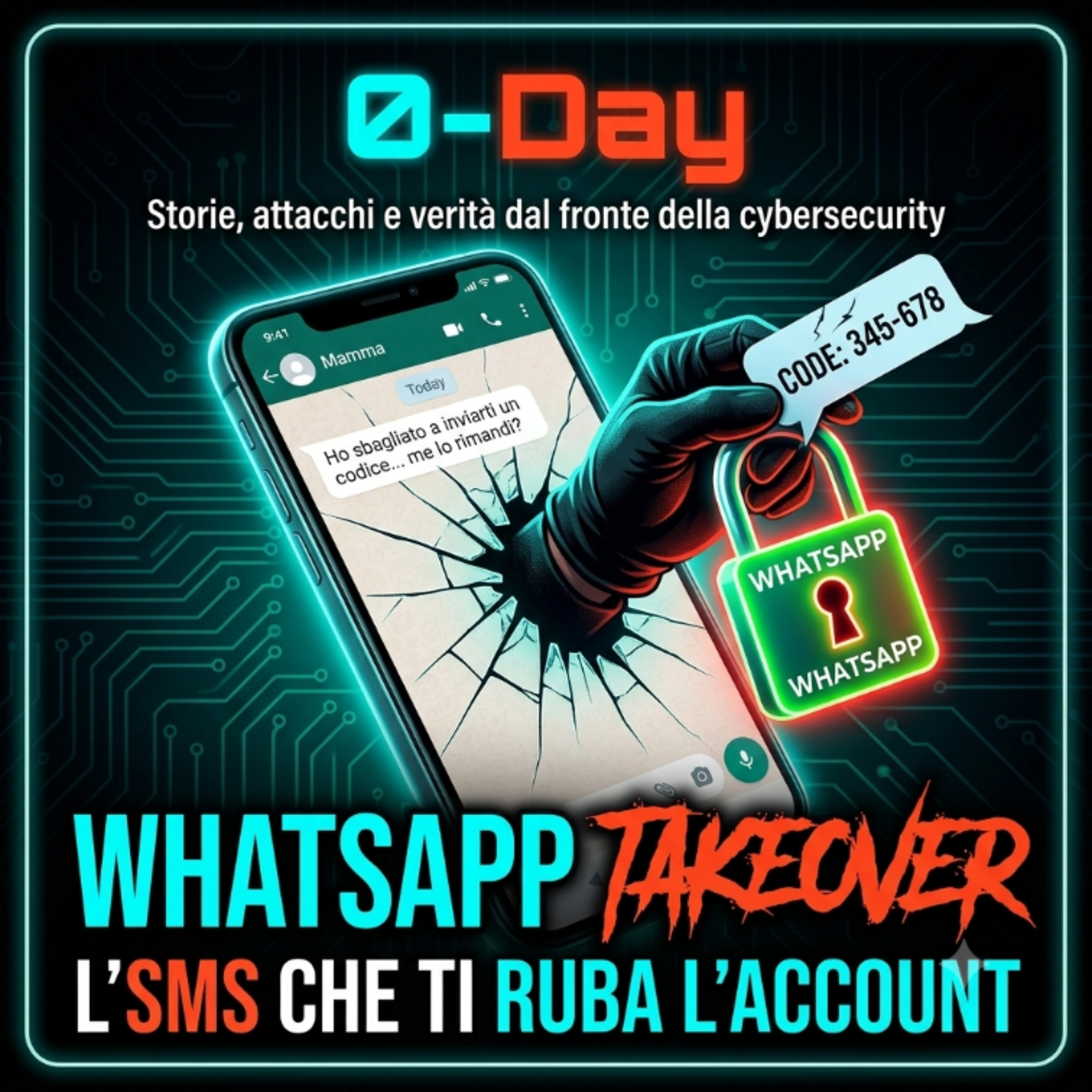 WHATSAPP TAKEOVER: Come ti rubano l'account con un SMS episode artwork
