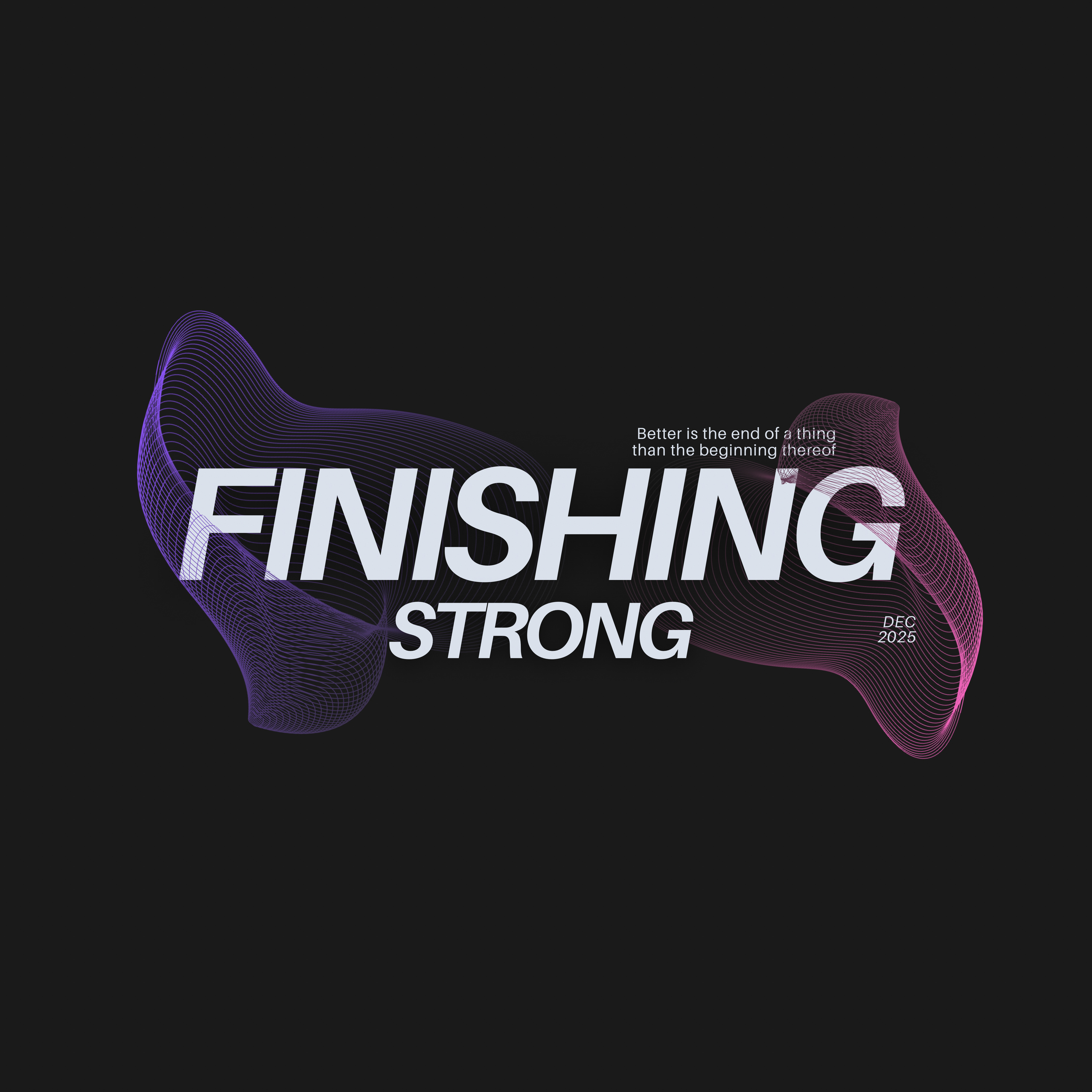 Finishing Strong episode artwork