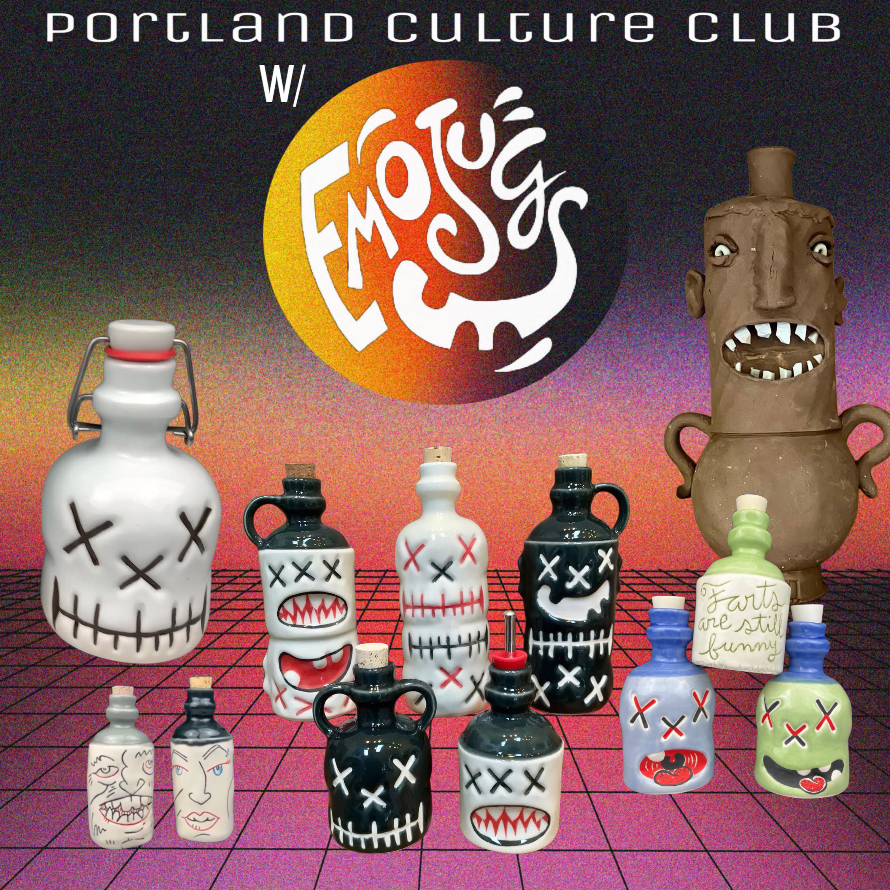 Put a Face on it! with Emo Jugs