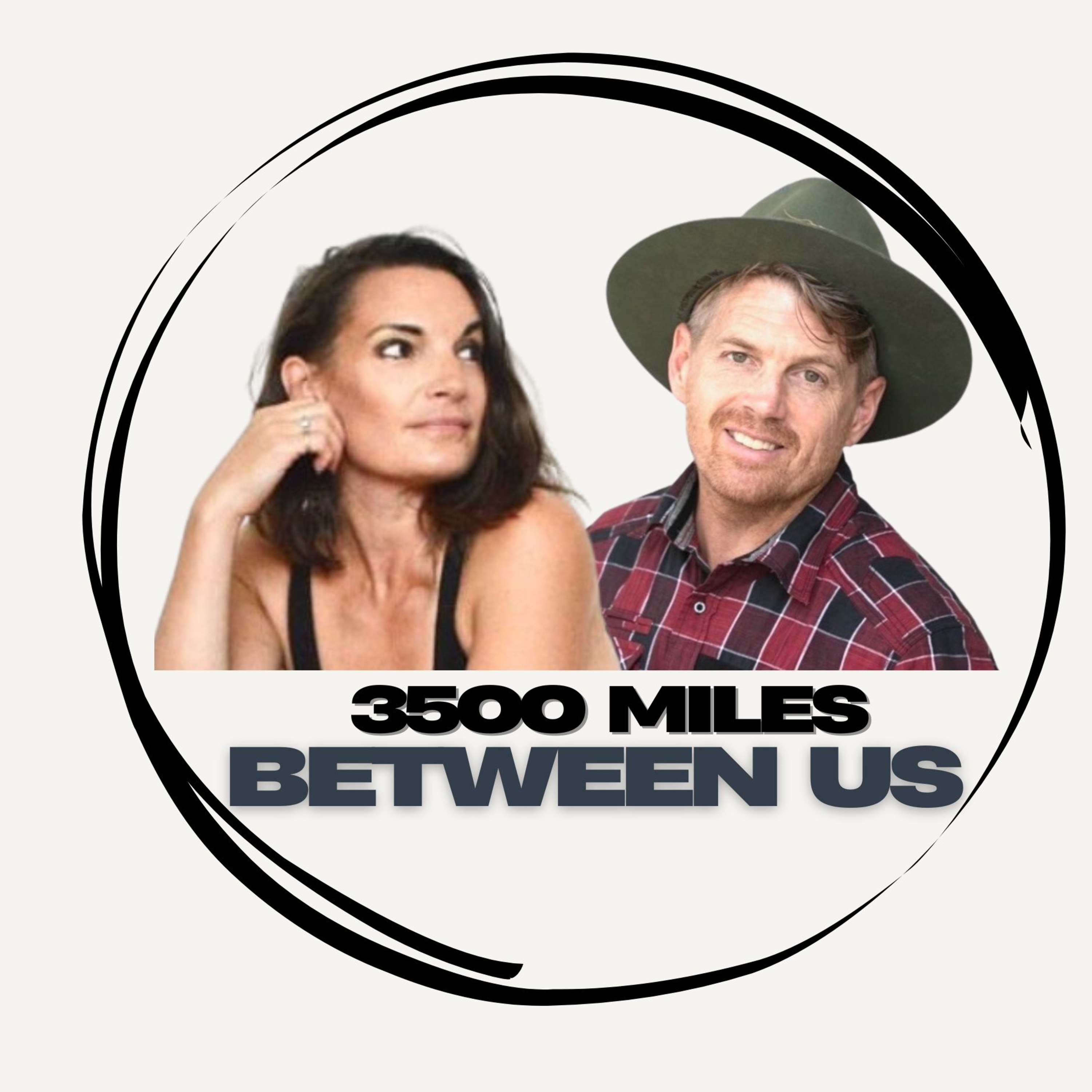 3500 miles between us