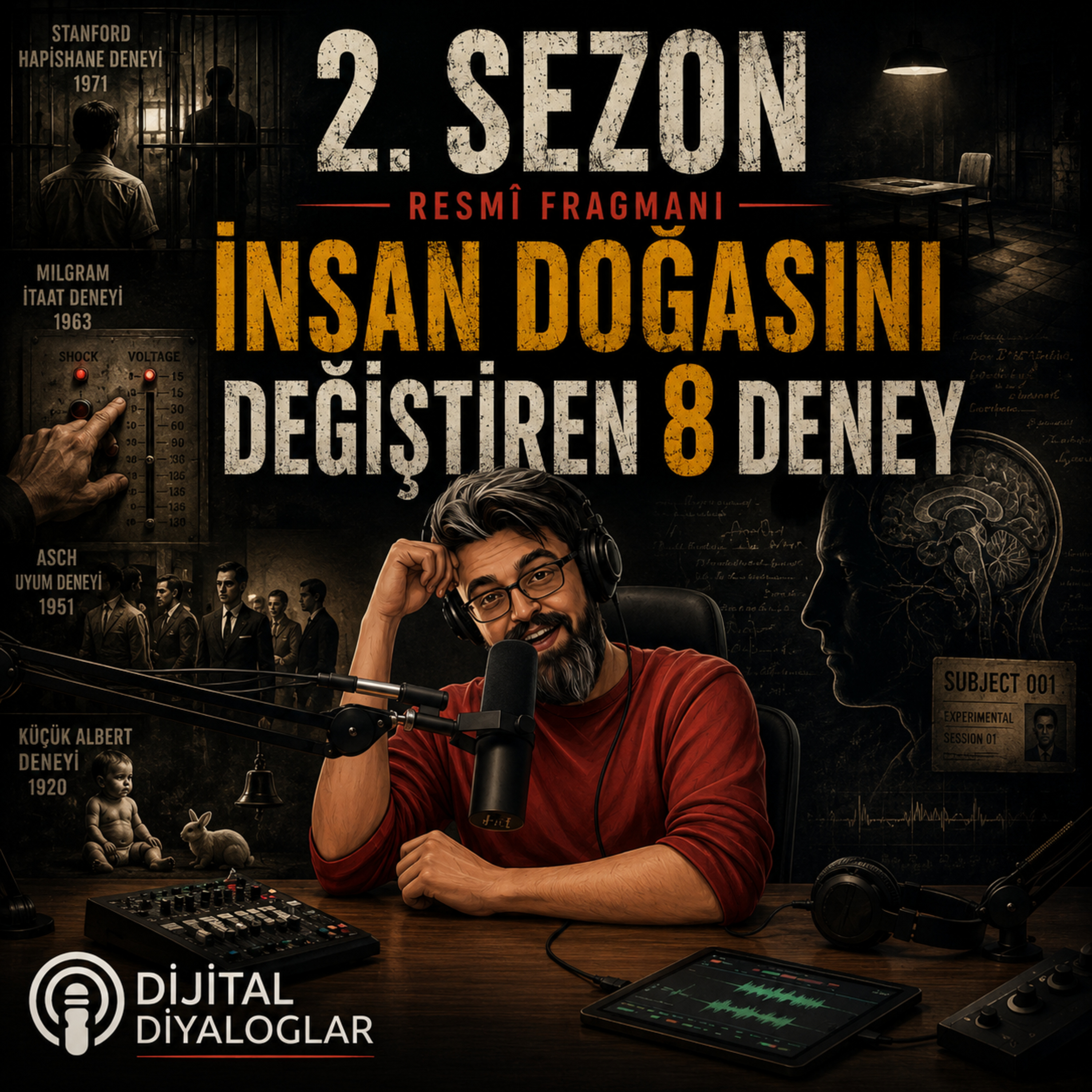 2. Sezon Resmî Fragmanı | İnsan Doğasını Değiştiren 8 Deney episode artwork