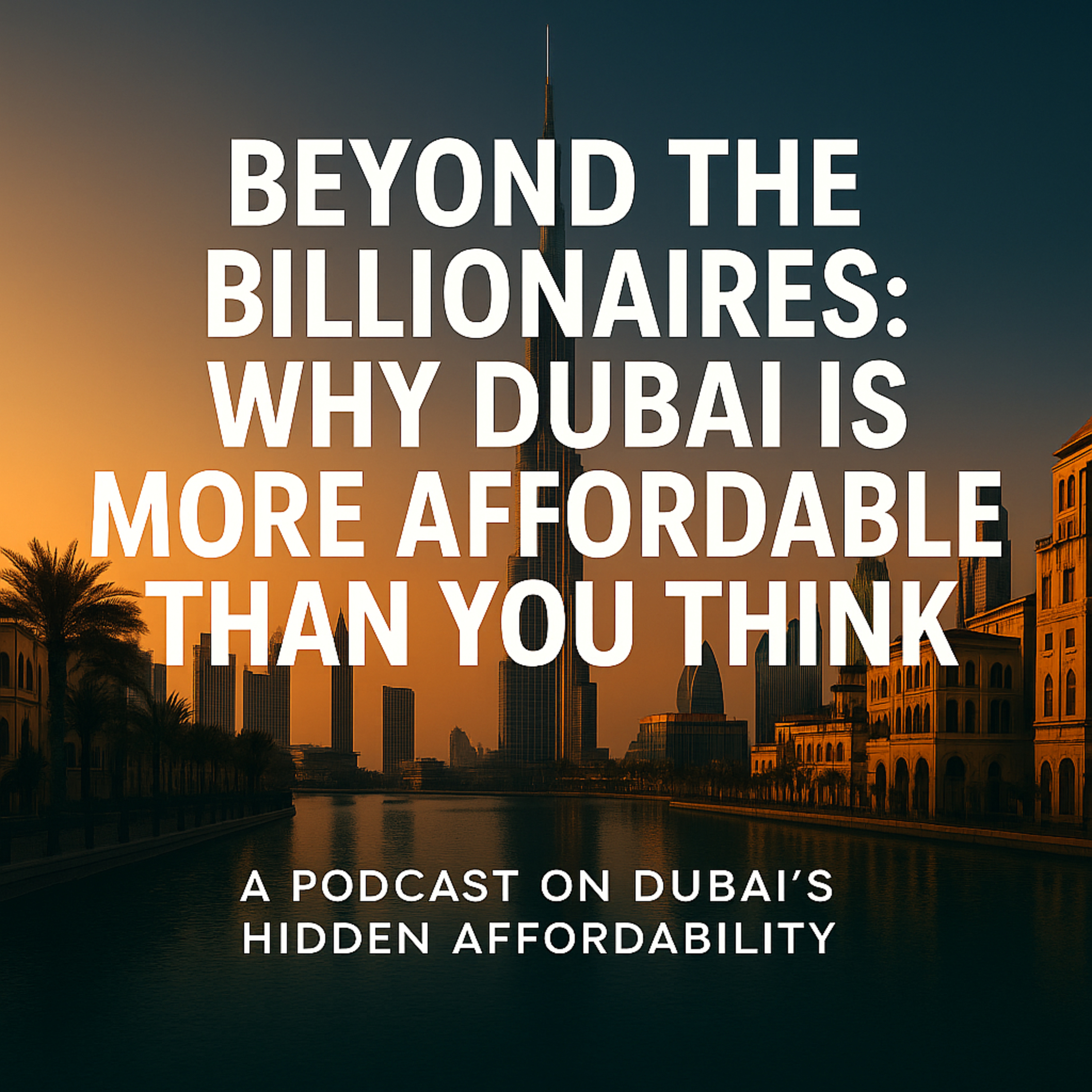 From Dream to Dubai: How Everyday People Are Building Wealth in the World’s Luxury Capital - The Hidden Affordability in the City for everyone, Dubai episode artwork