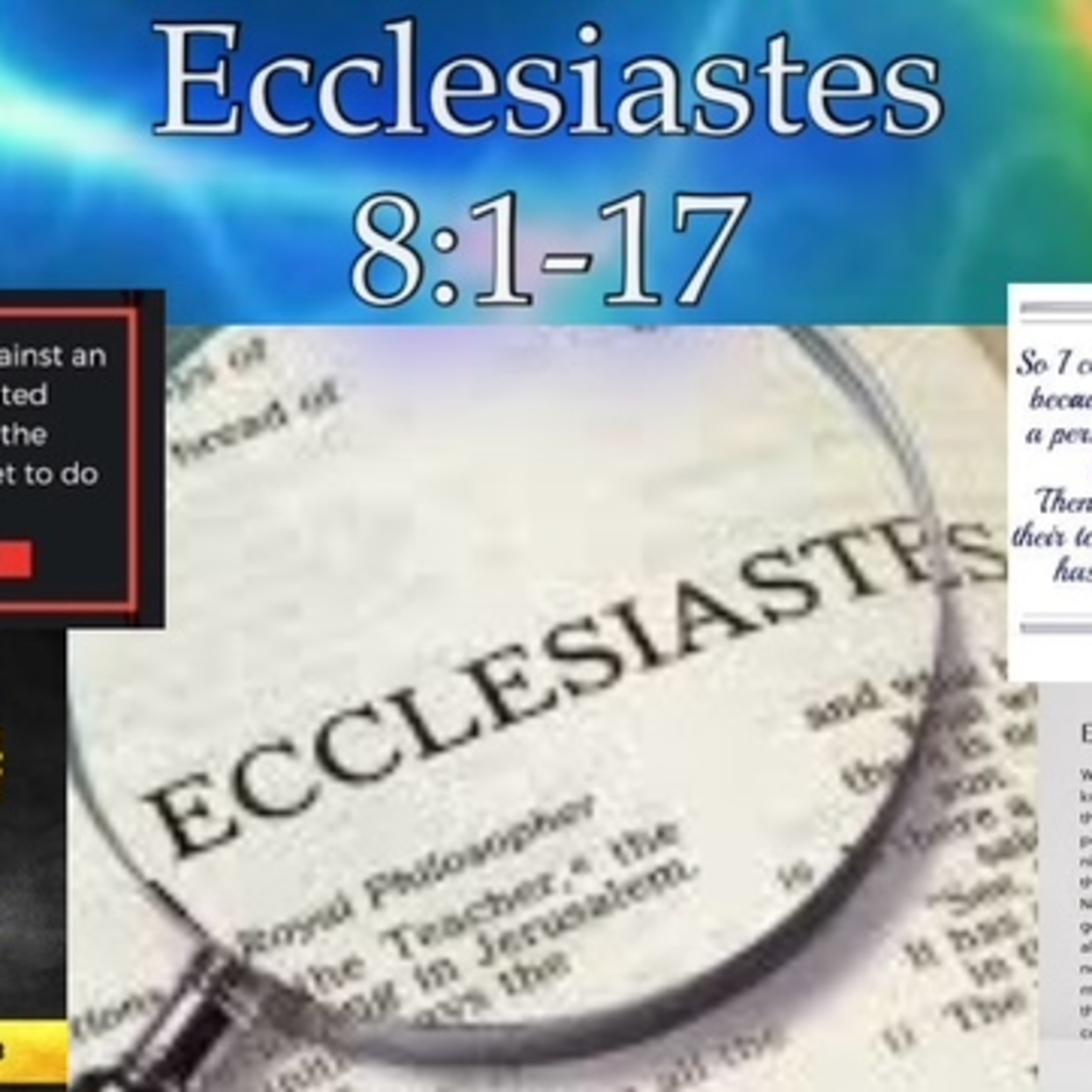 Bible Study with Derrick