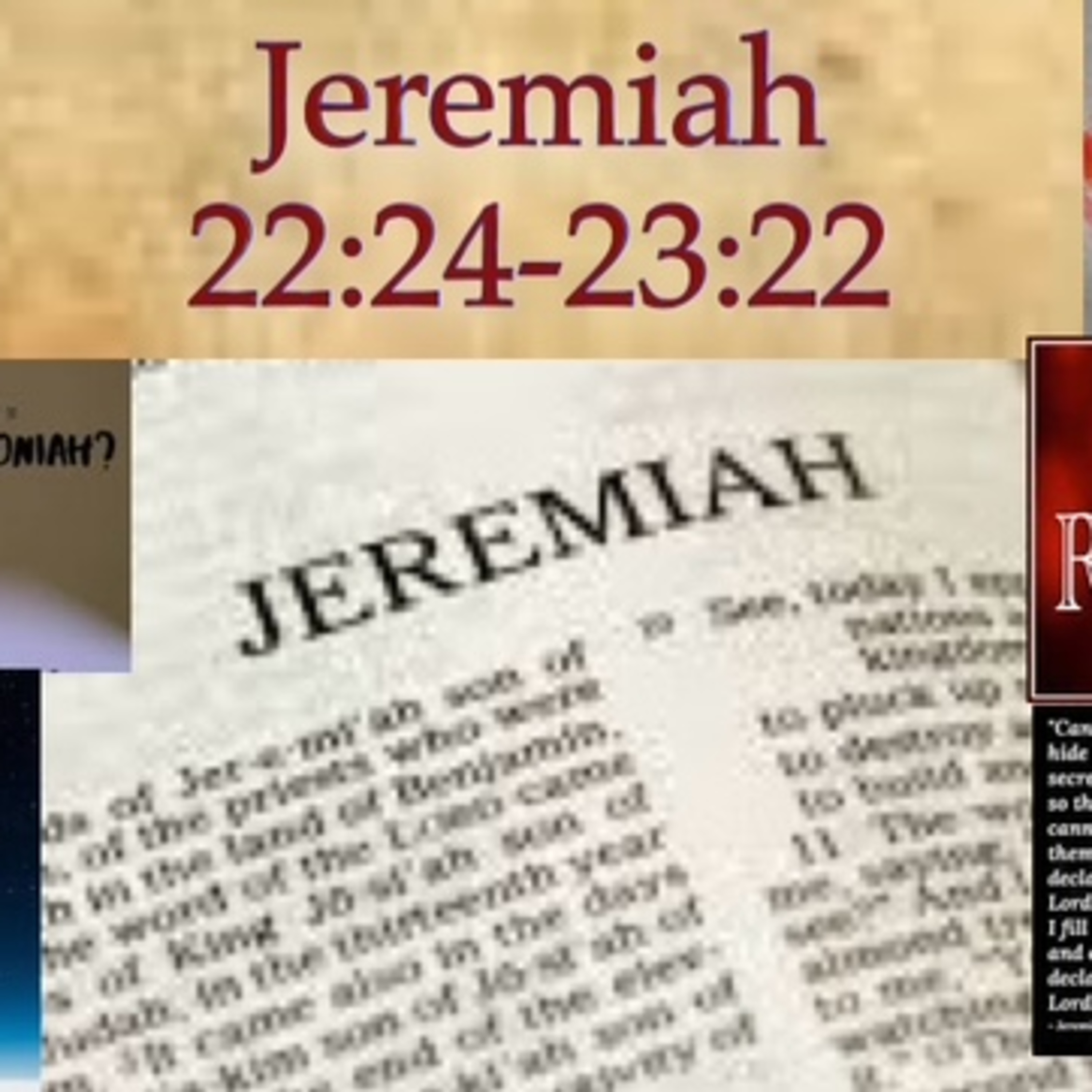 Jeremiah 22:24-23:22 episode artwork