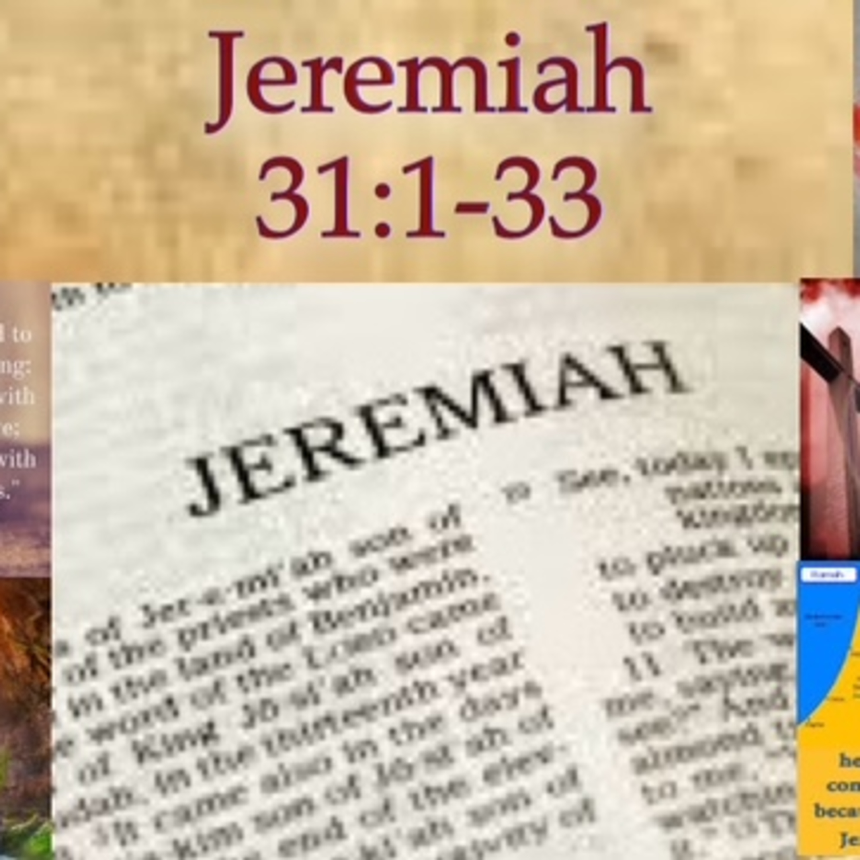 Jeremiah 31:1-33 episode artwork