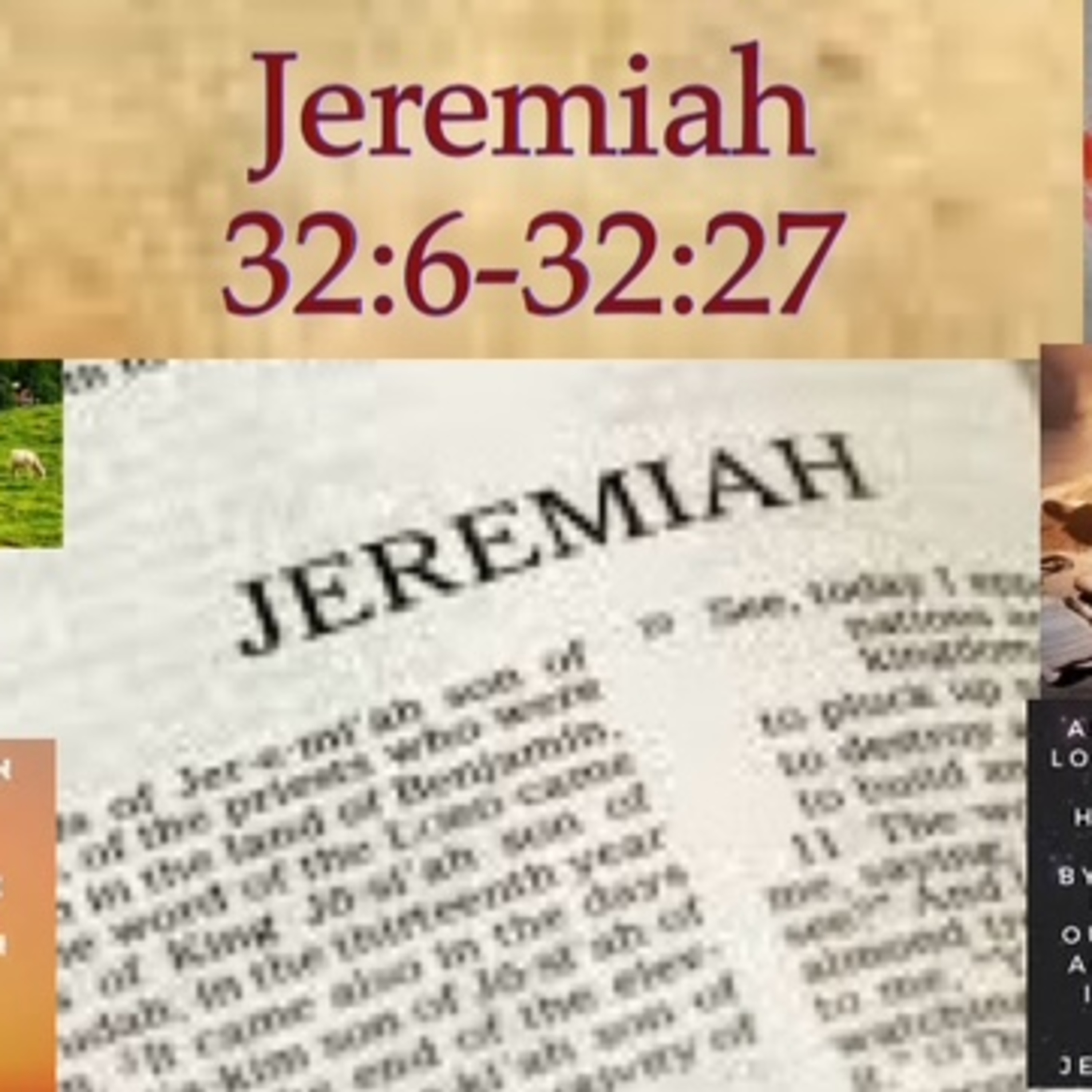 Jeremiah 32:6-27 episode artwork