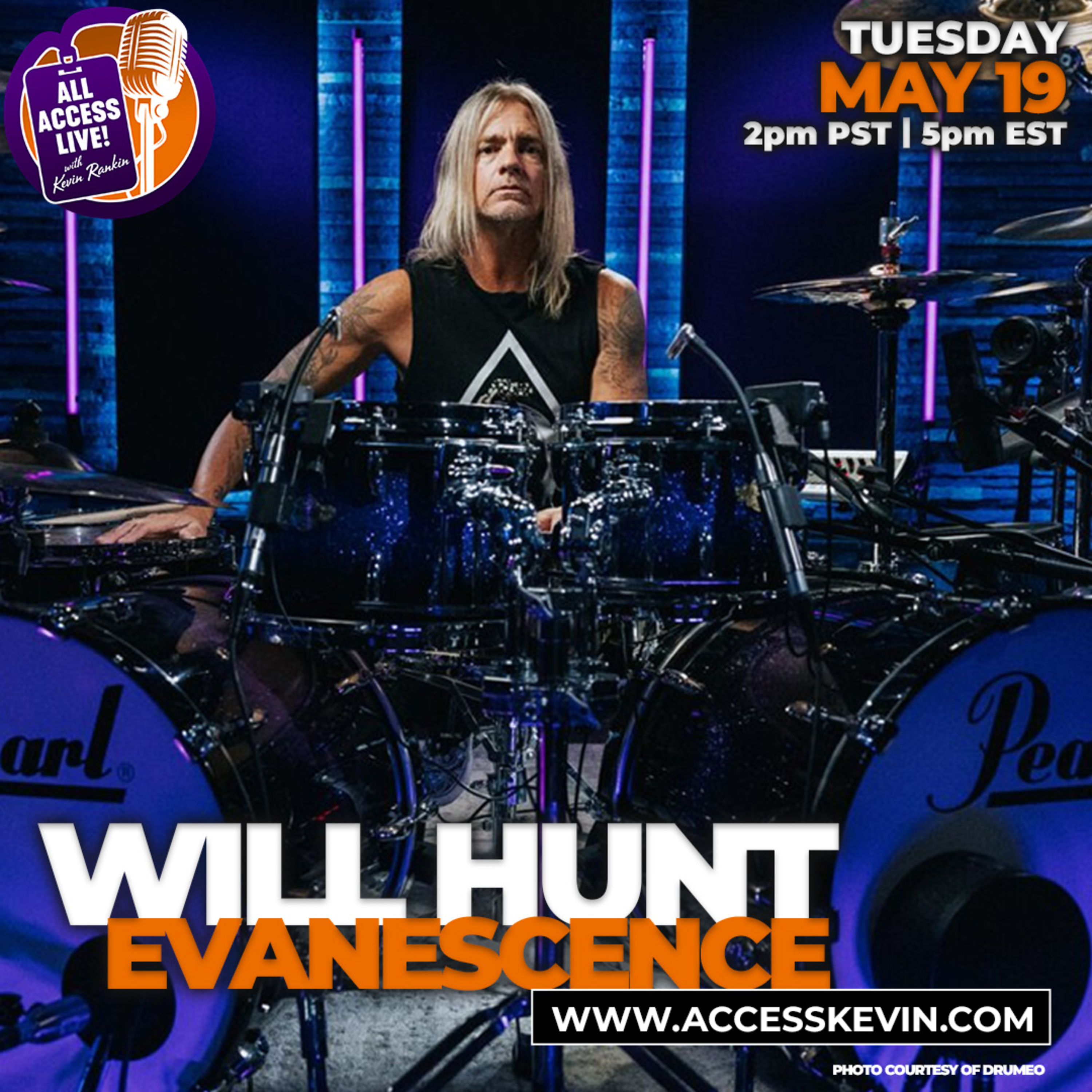 EVANESCENCE'S WILL HUNT ROCKS ALL ACCESS LIVE episode artwork