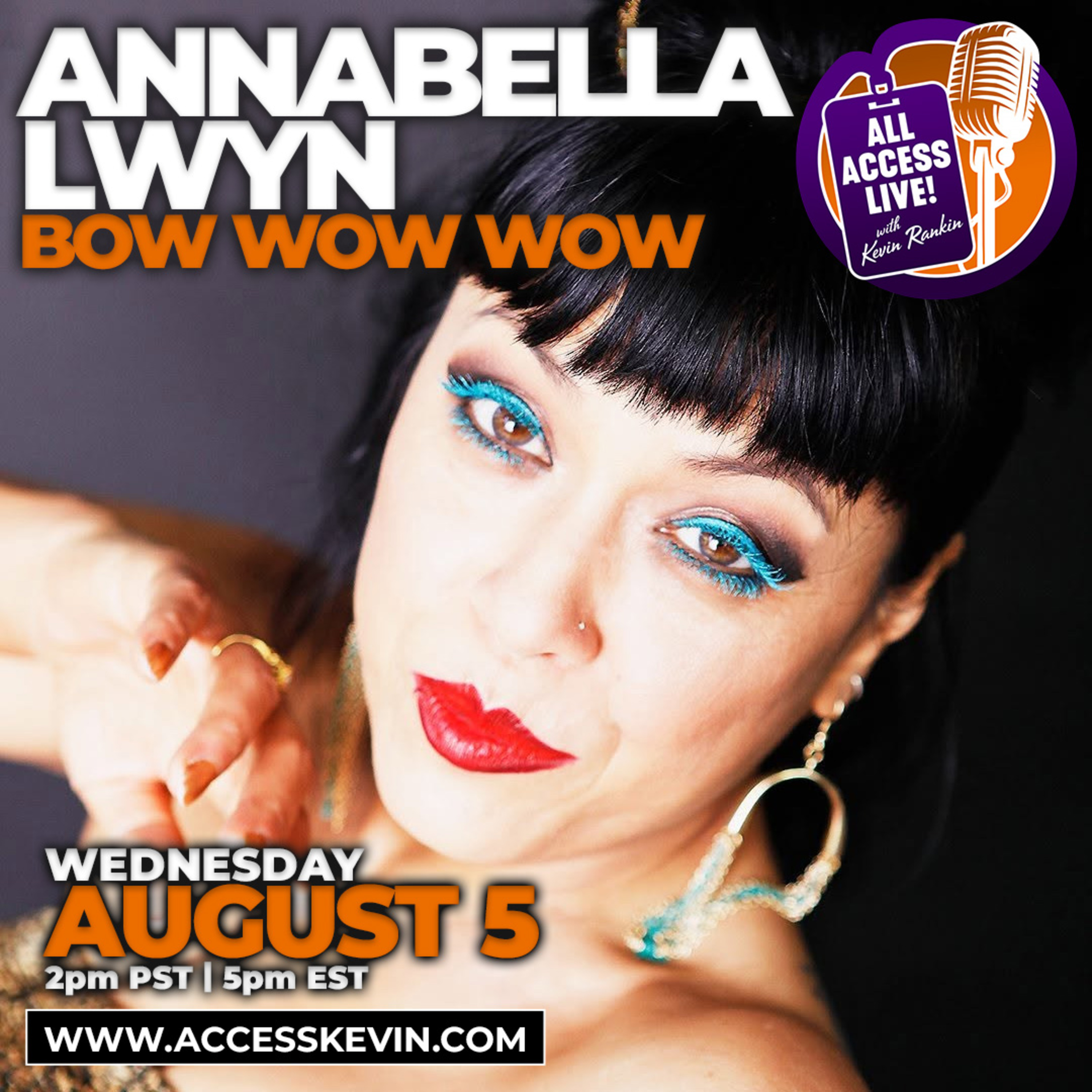 BOW WOW WOW’S ANNABELLA LWIN ROCKS ALL ACCESS LIVE
