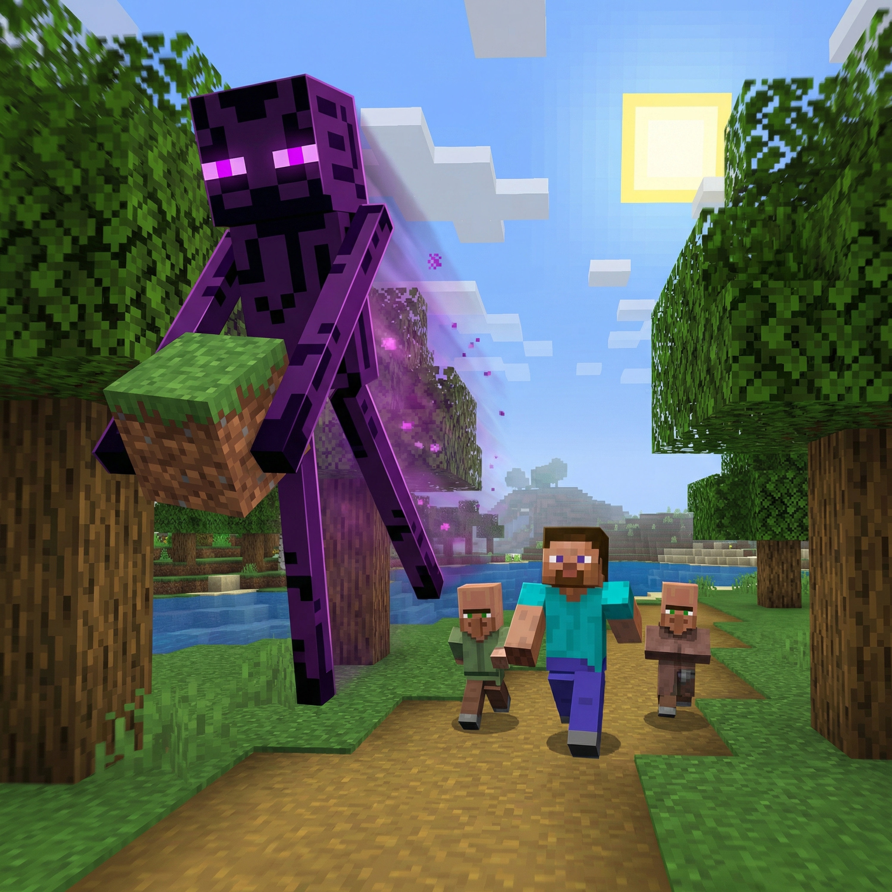 11. The Enderman Chase episode artwork