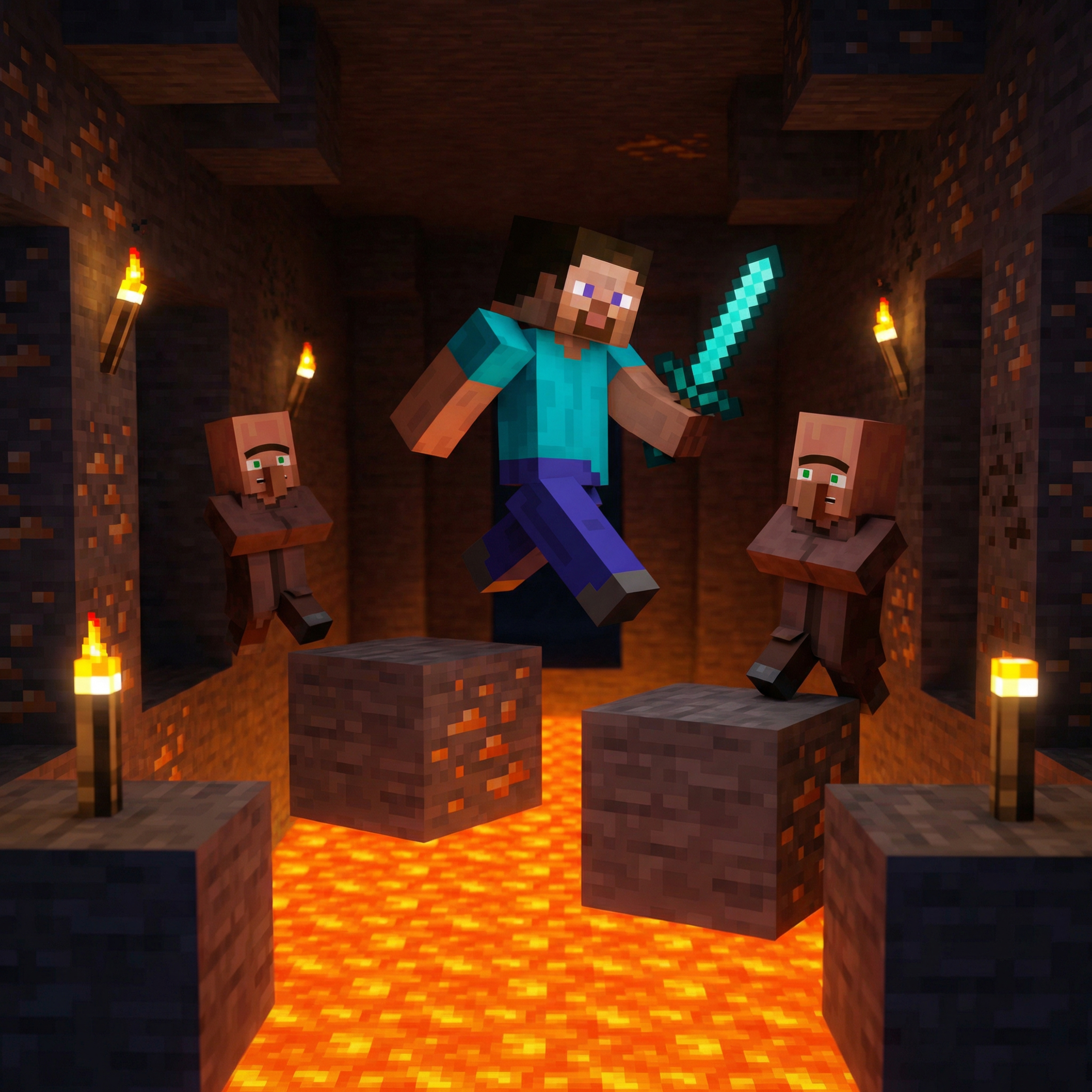 12. Parkour Over the Lava episode artwork