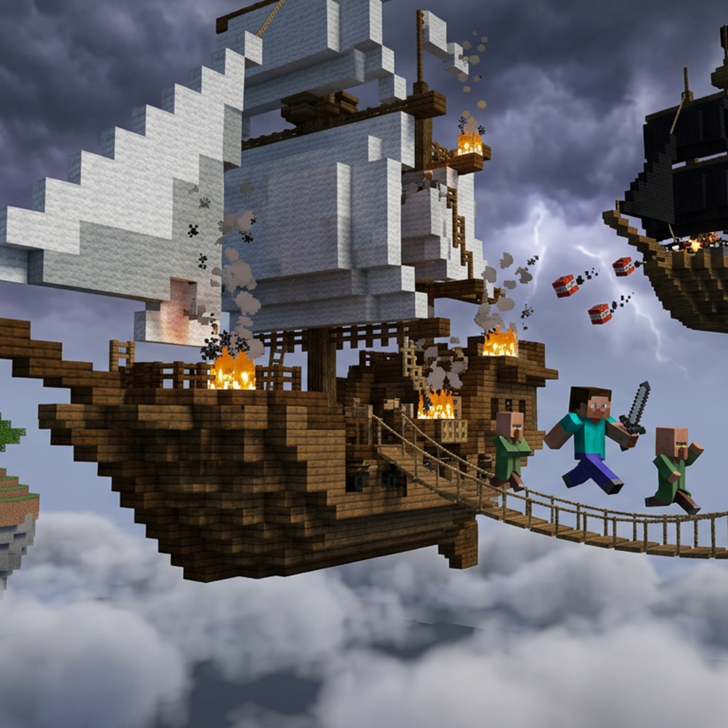 15. Airship Ambush in the Sky episode artwork