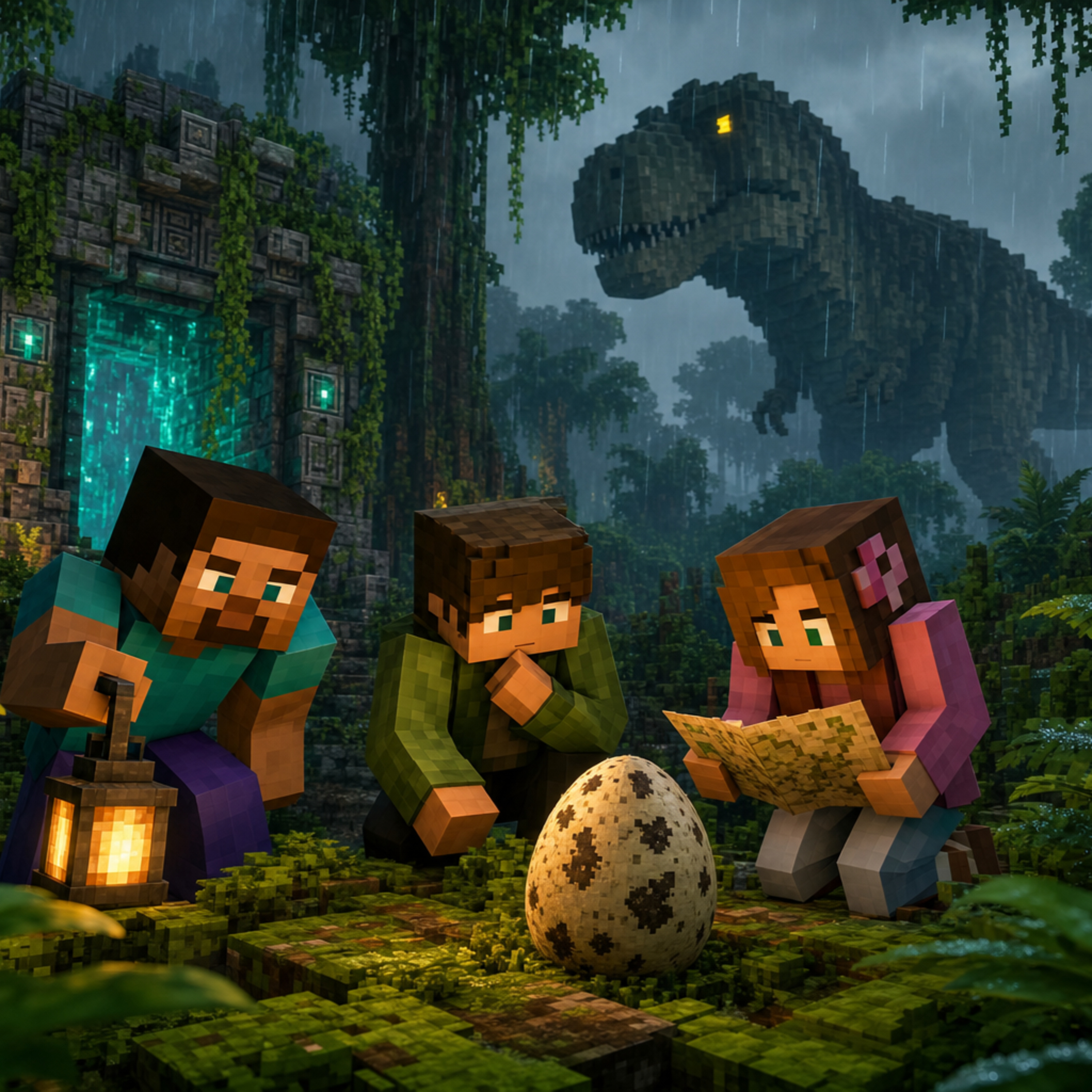 19. Dinosaurs in the Forgotten Jungle episode artwork
