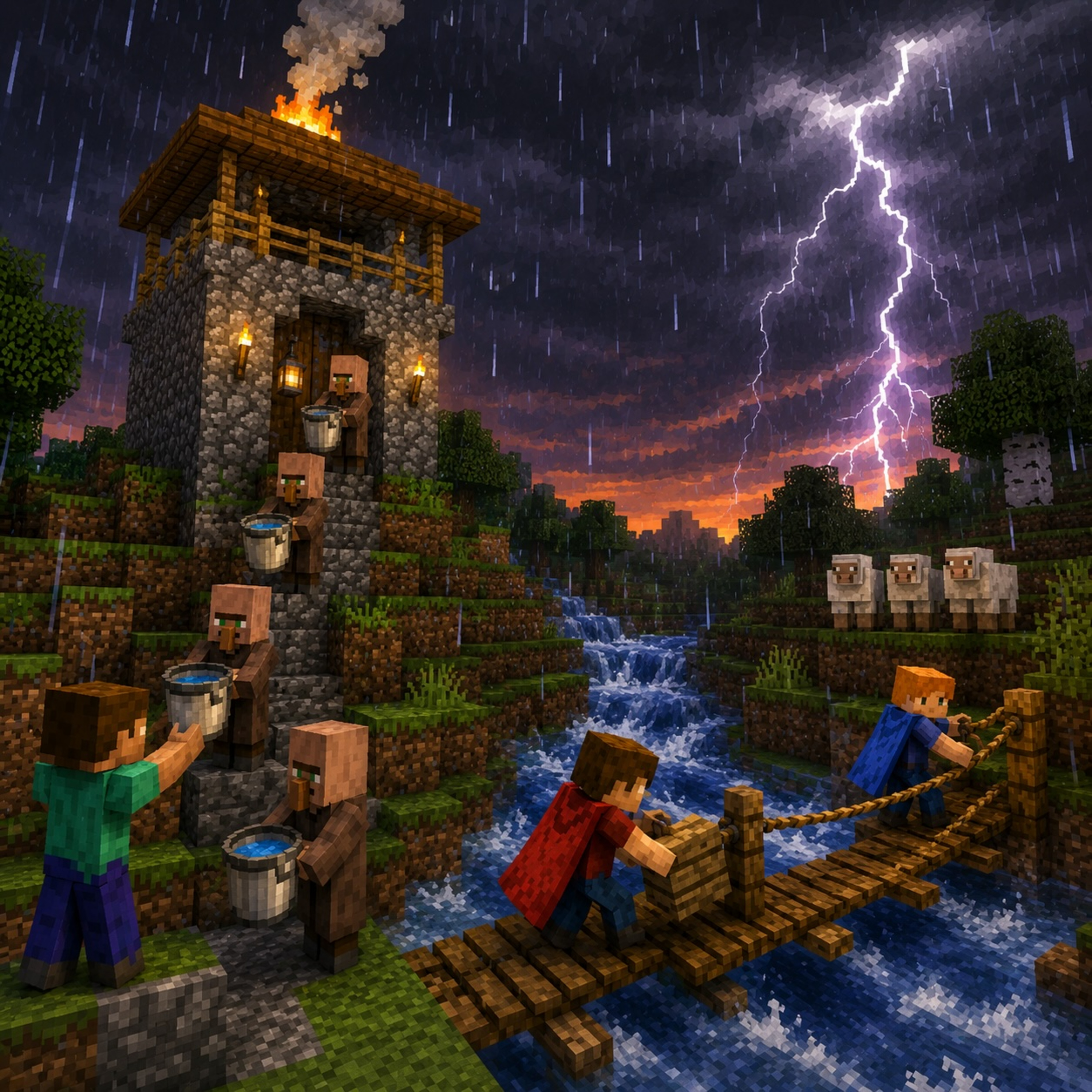 20. Superheroes Against the Storm episode artwork