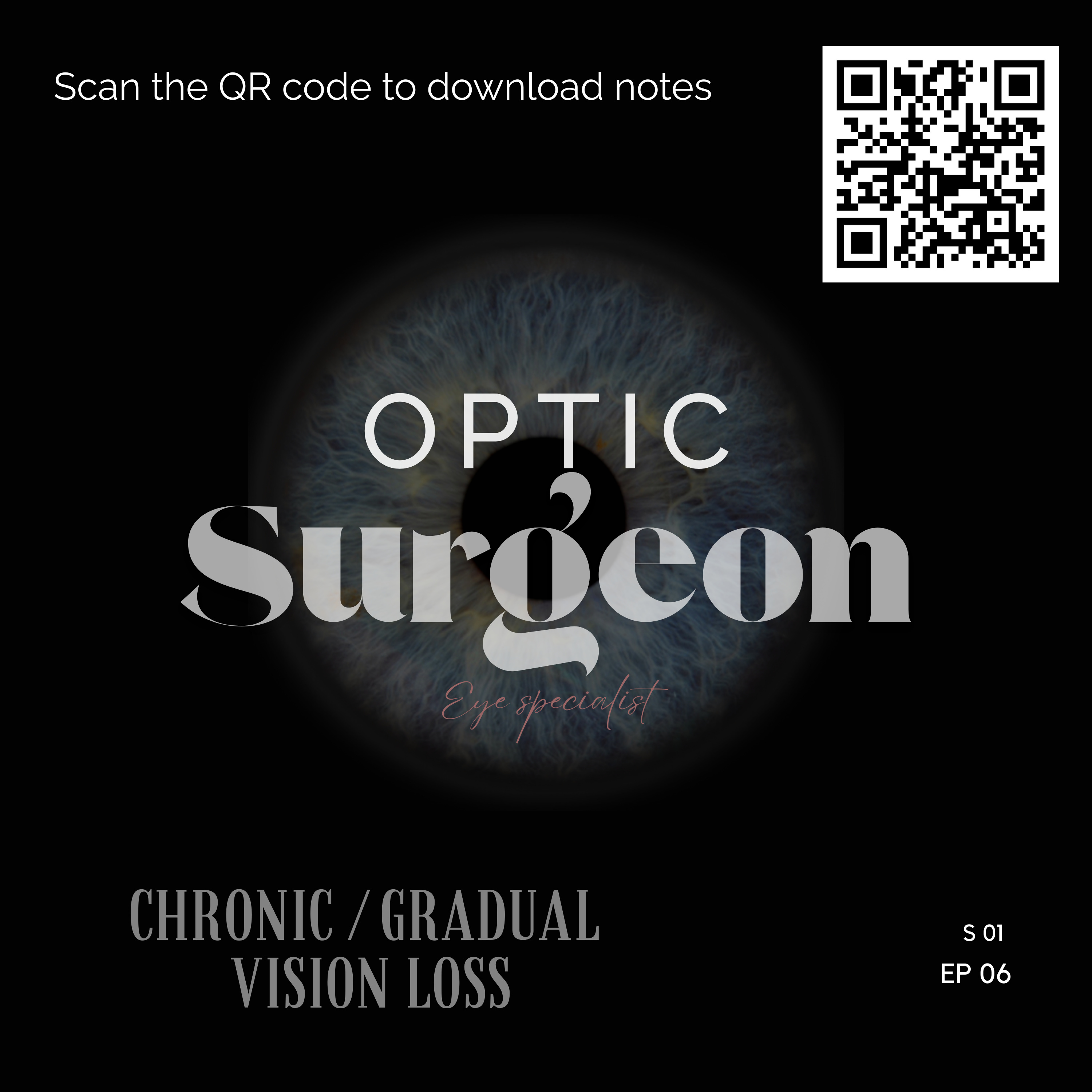 S. 01 Ep. 06 Chronic / Gradual Vision loss