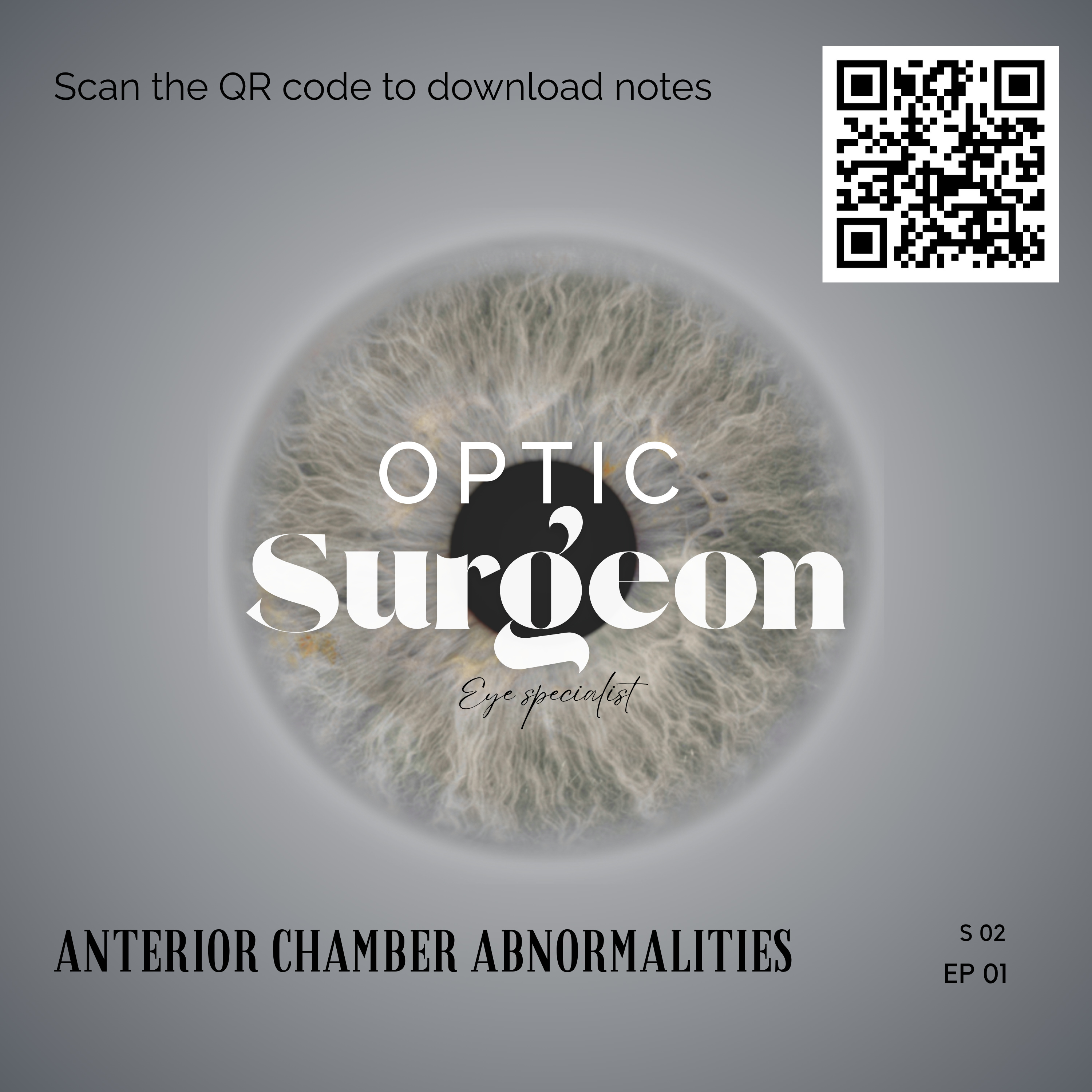 S. 02 Ep. 01 ANTERIOR CHAMBER ABNORMALITIES